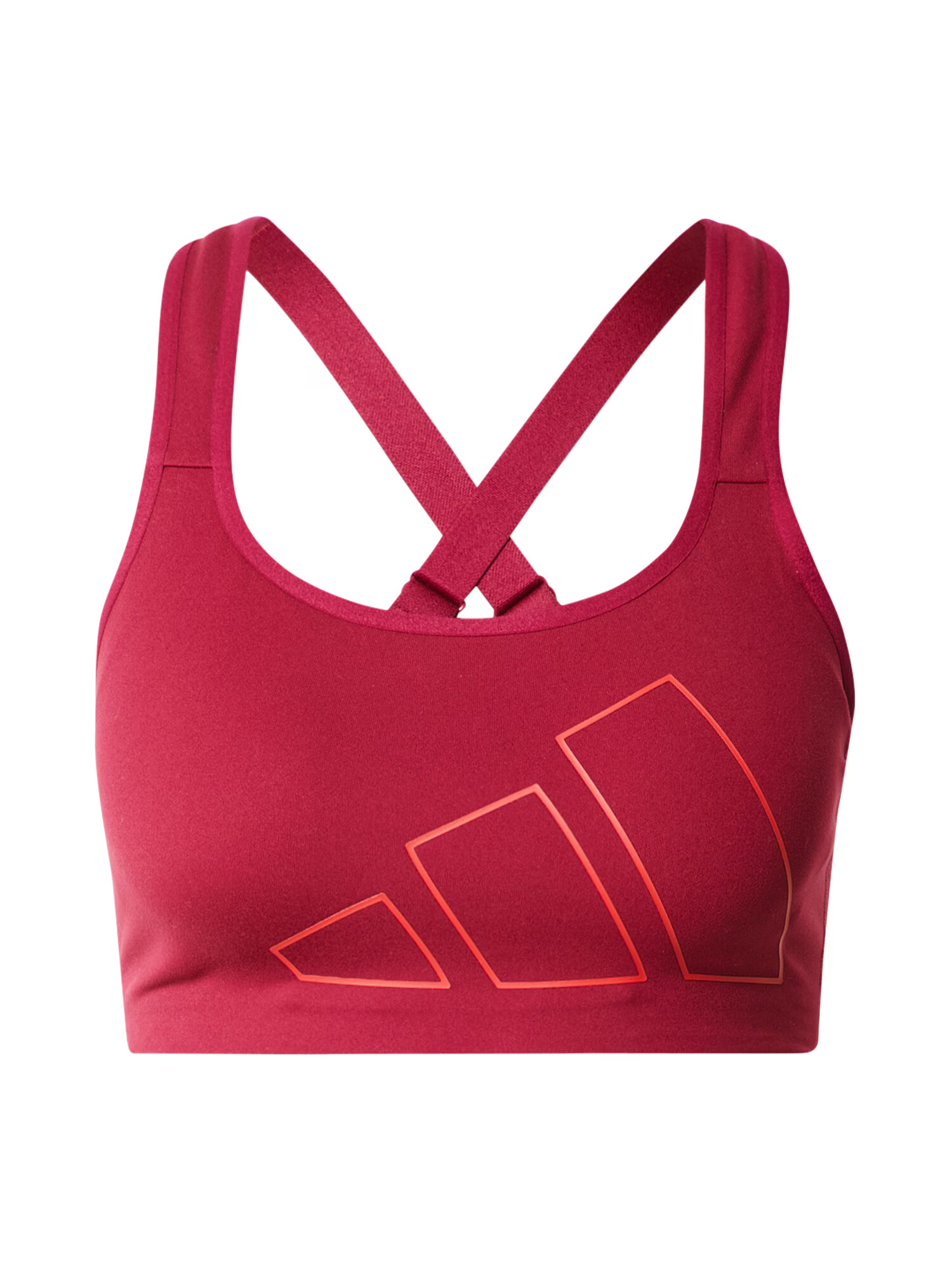 ADIDAS PERFORMANCE Sutien sport roșu deschis / roşu închis - Pled.ro