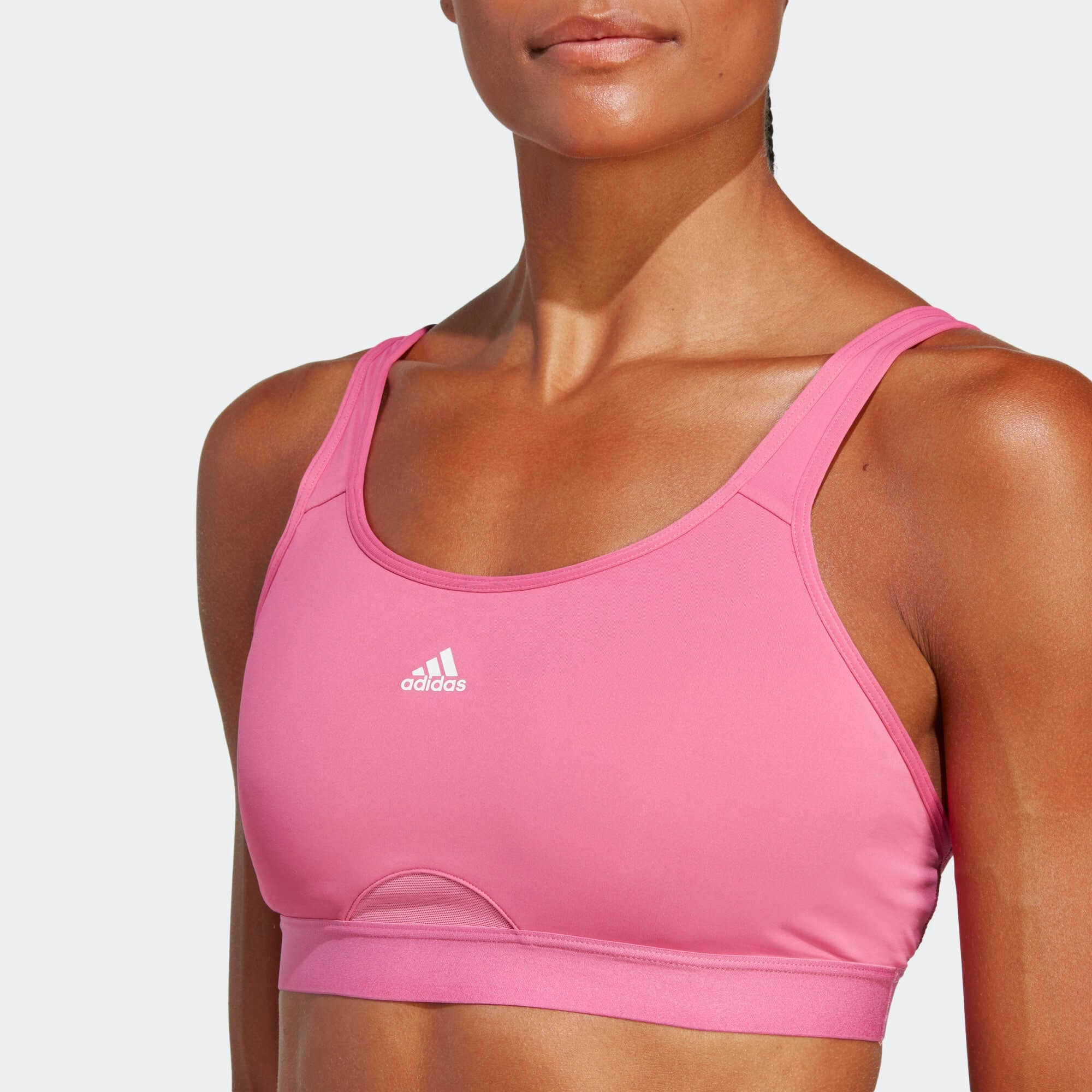 ADIDAS SPORTSWEAR Sutien sport 'Tlrd Move High-Support' roz deschis / alb - Pled.ro