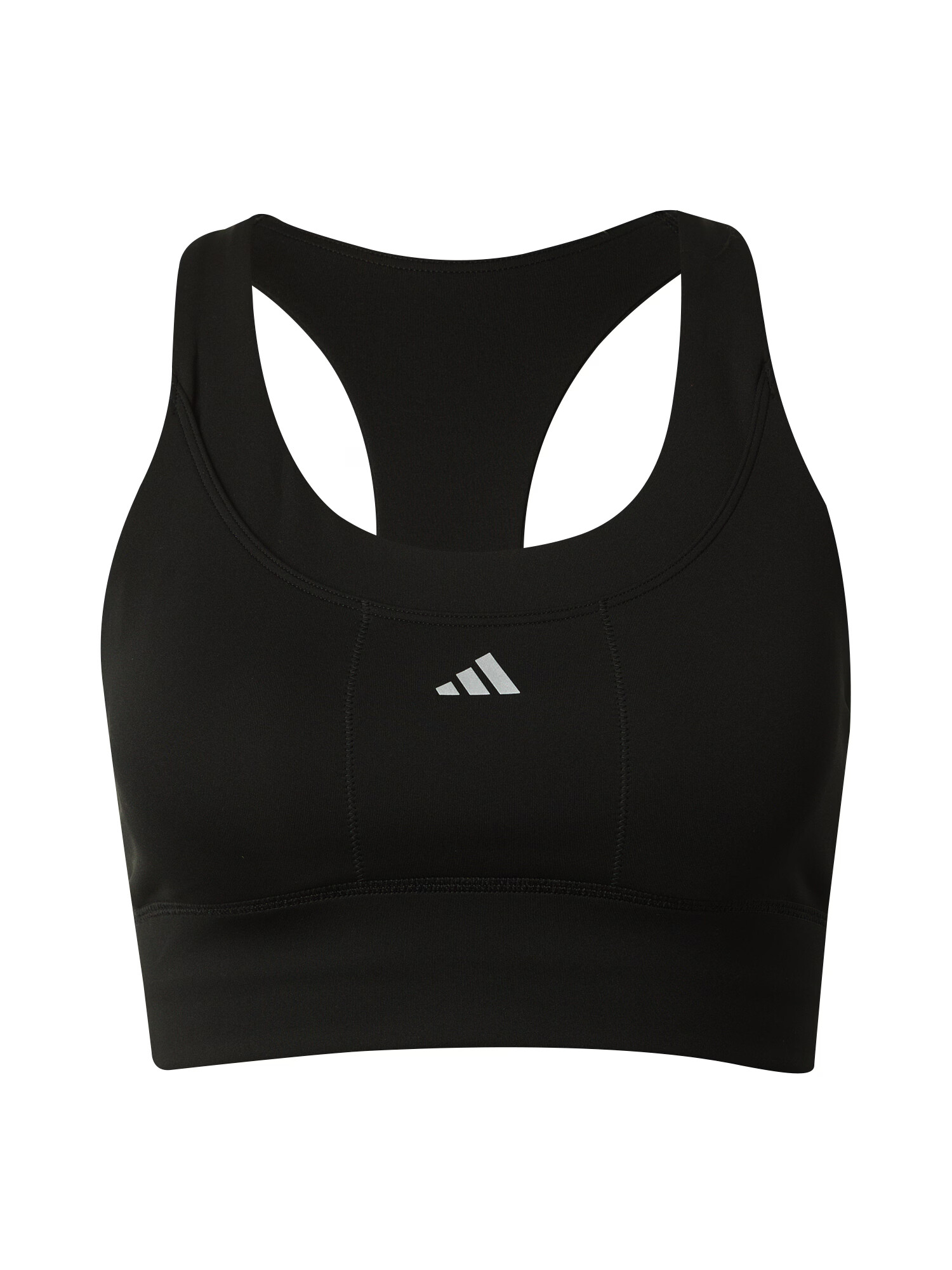 ADIDAS PERFORMANCE Sutien sport 'RUN' negru / alb murdar - Pled.ro