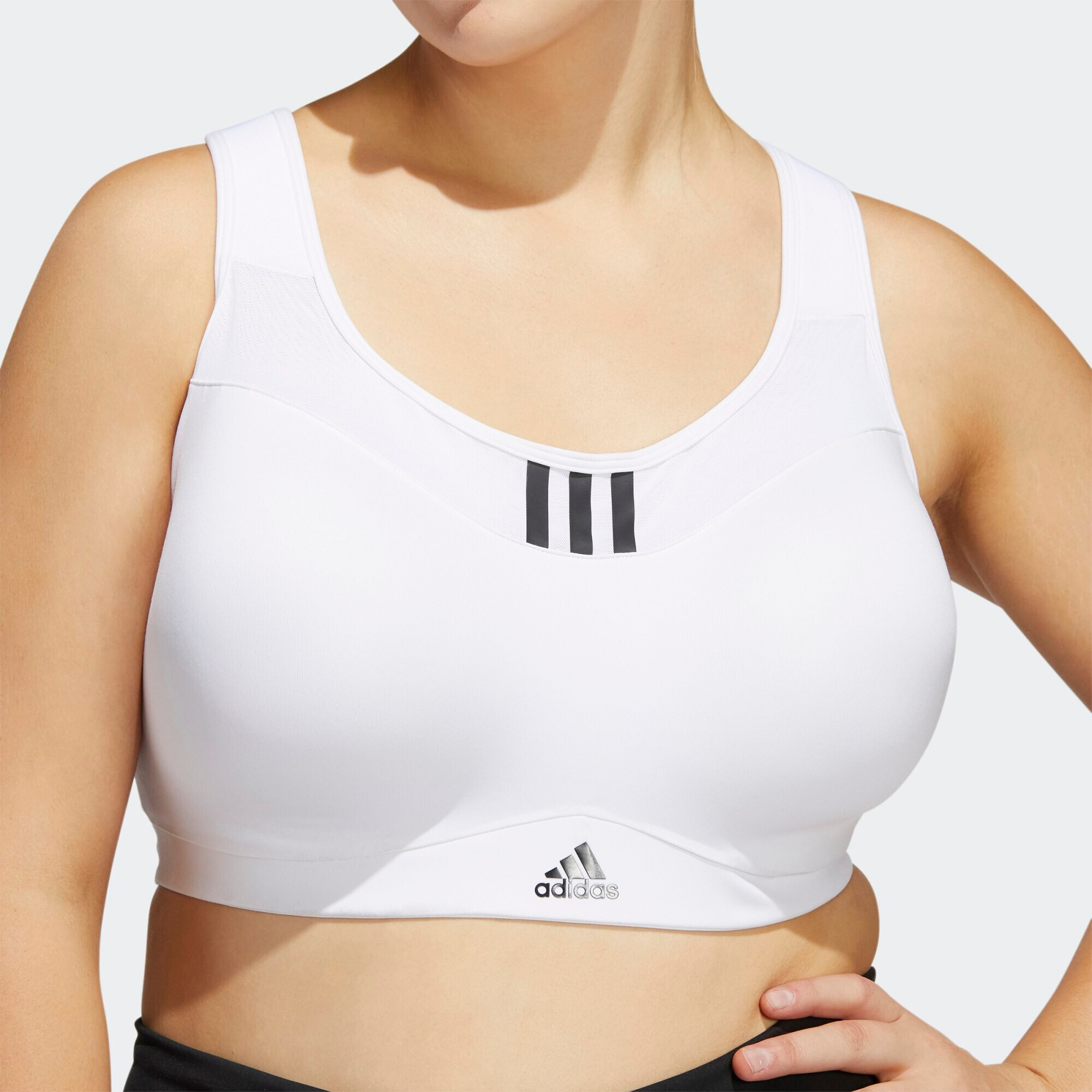 ADIDAS SPORTSWEAR Sutien sport 'Tlrd Impact High-Support ' negru / alb - Pled.ro