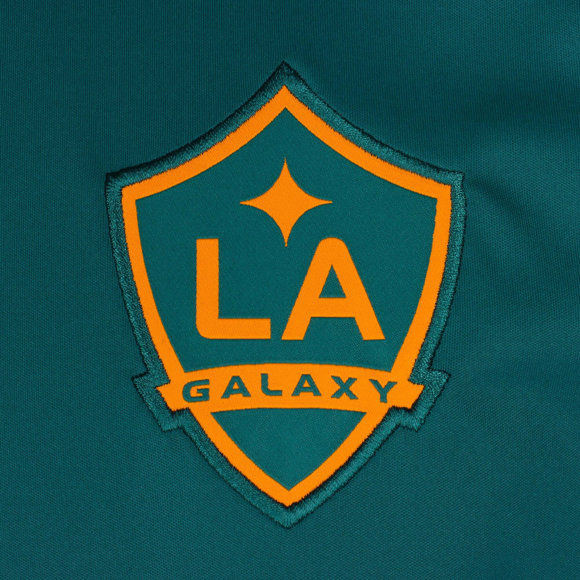 ADIDAS PERFORMANCE Tricot 'La Galaxy 23/24 Away' galben auriu / verde smarald / roșu - Pled.ro