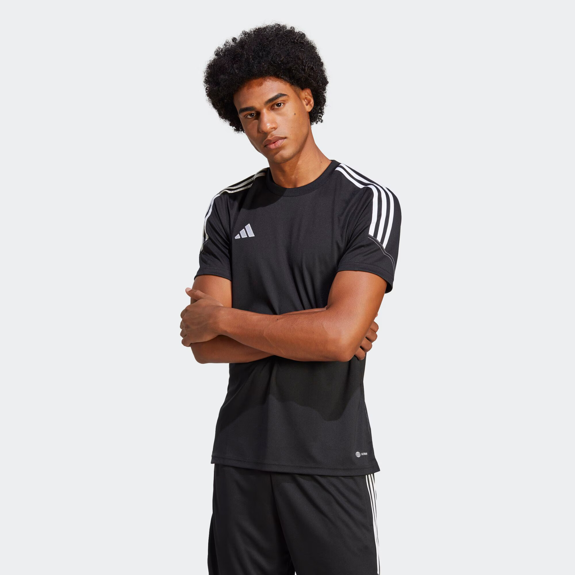 ADIDAS PERFORMANCE Tricou funcțional 'Tiro 23 Club' negru / alb - Pled.ro