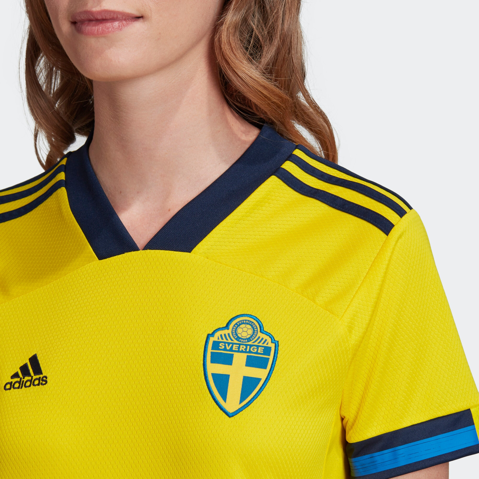 ADIDAS SPORTSWEAR Tricot 'Schweden Home EM 2020' albastru închis / galben - Pled.ro