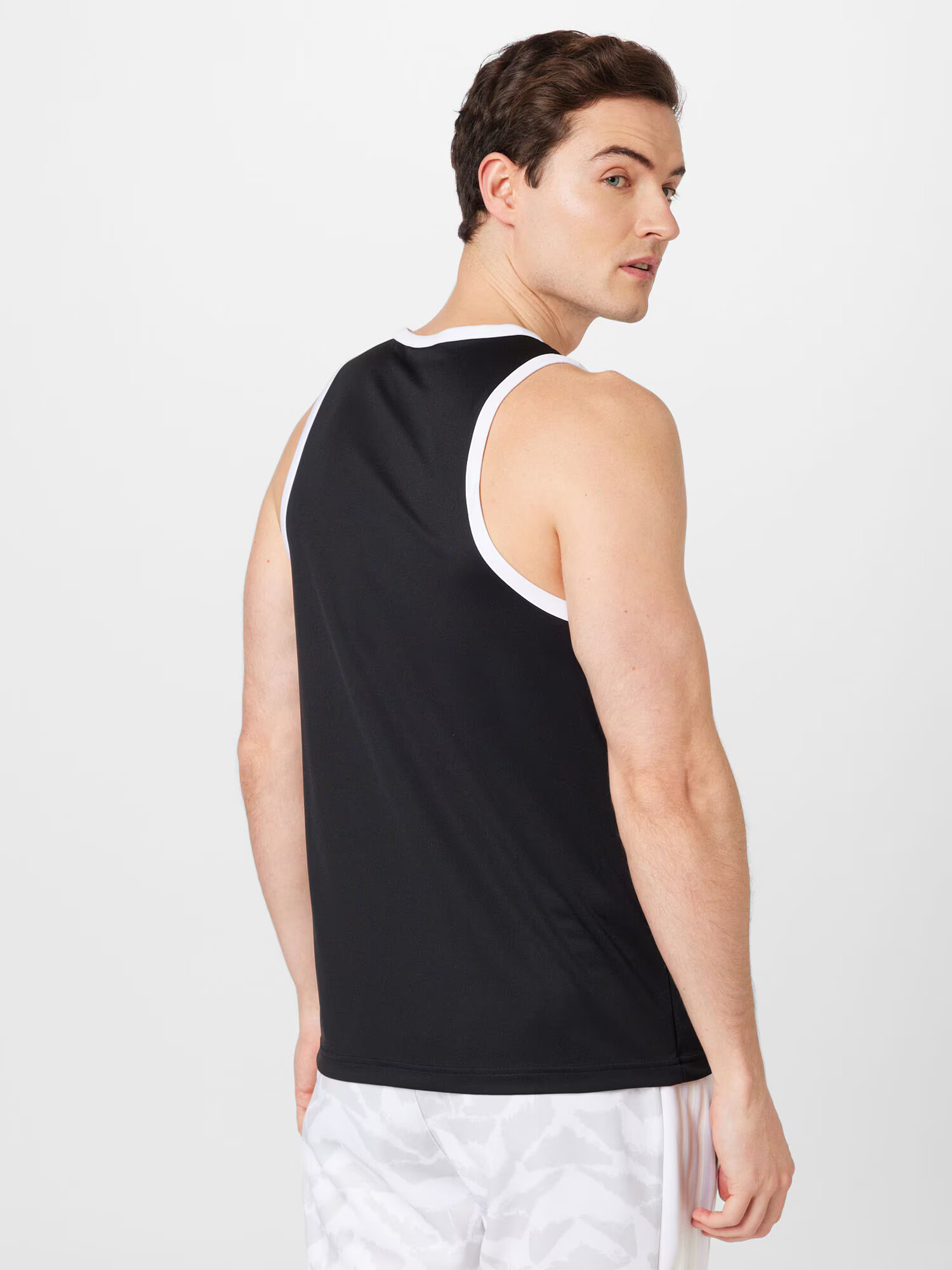 ADIDAS PERFORMANCE Tricou funcțional '3-Stripes' negru / alb - Pled.ro