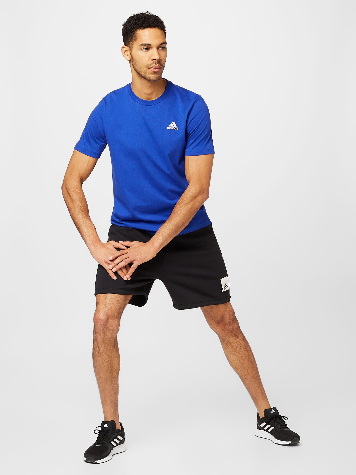 ADIDAS SPORTSWEAR Tricou funcțional 'Essentials' albastru regal / alb - Pled.ro