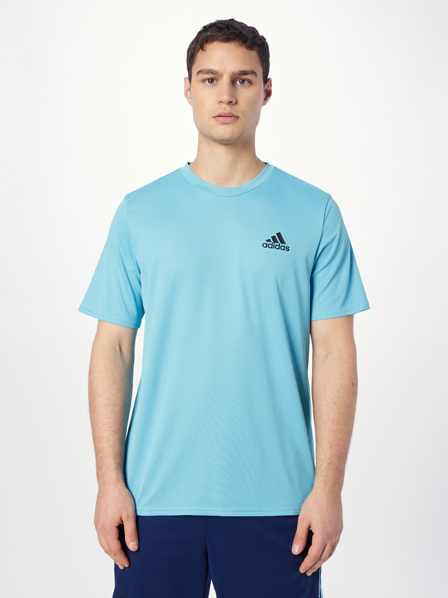 ADIDAS SPORTSWEAR Tricou funcțional 'Aeroready Designed For Movement' albastru deschis / gri metalic - Pled.ro