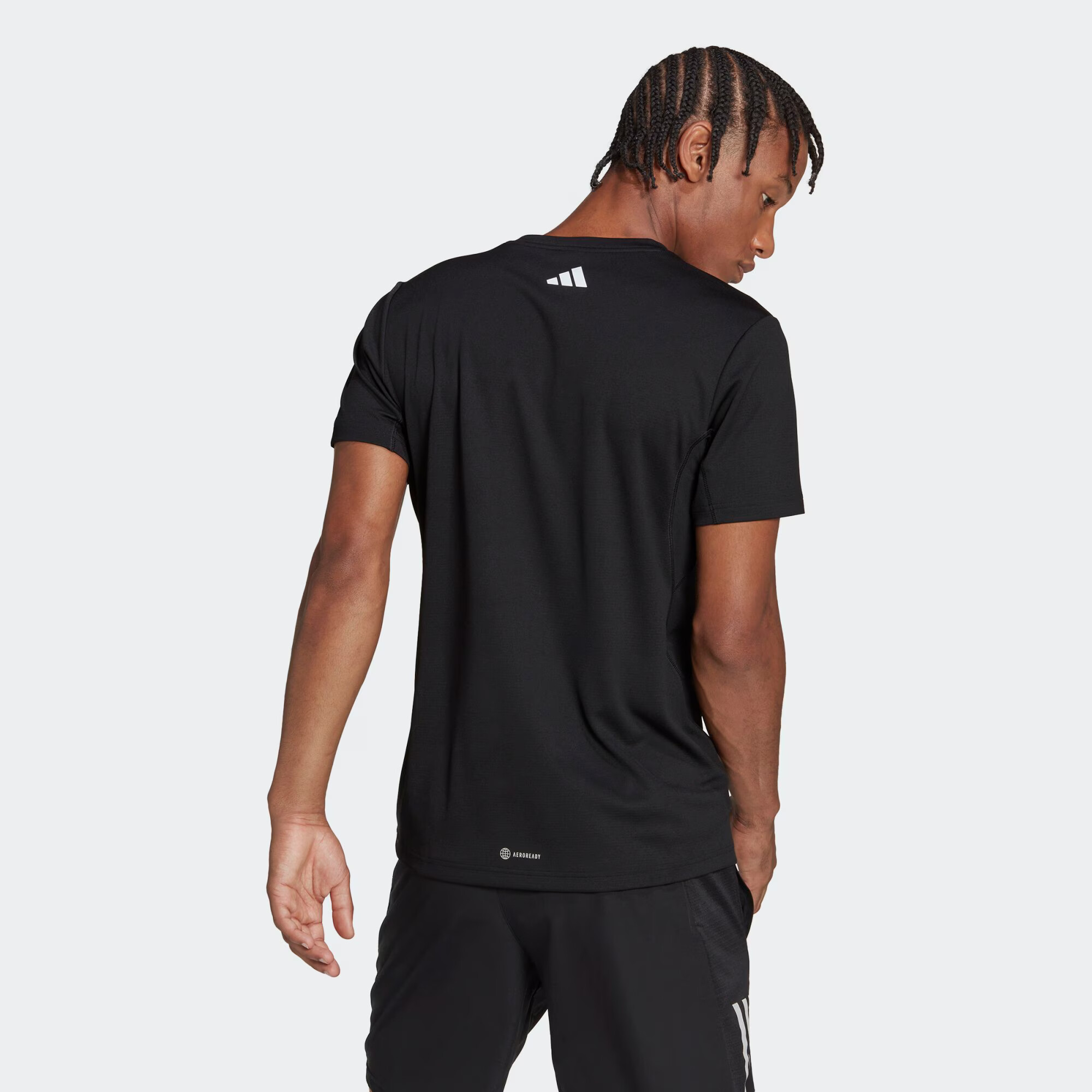 ADIDAS PERFORMANCE Tricou funcțional albastru deschis / negru / alb - Pled.ro