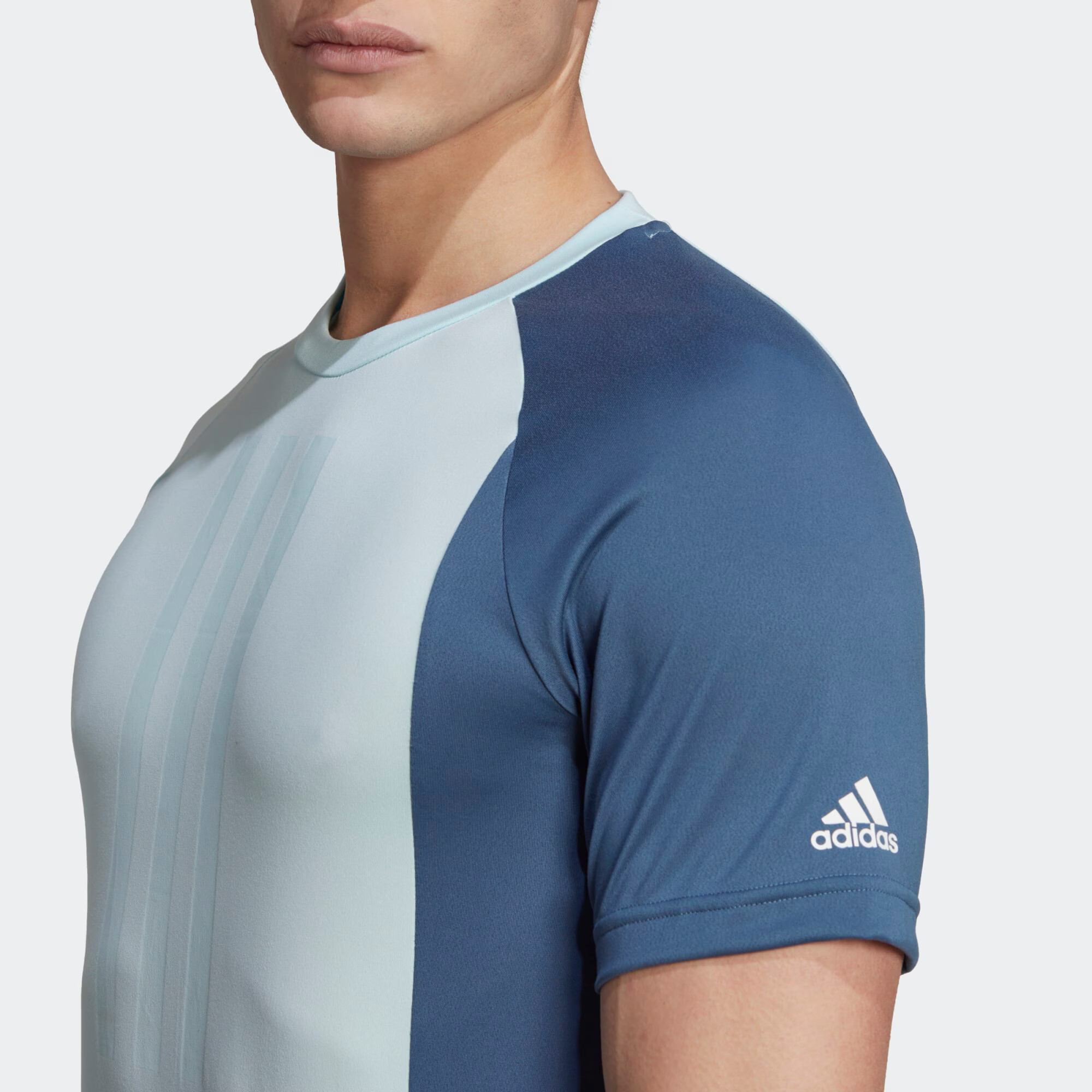 ADIDAS SPORTSWEAR Tricou funcțional albastru deschis / verde petrol - Pled.ro