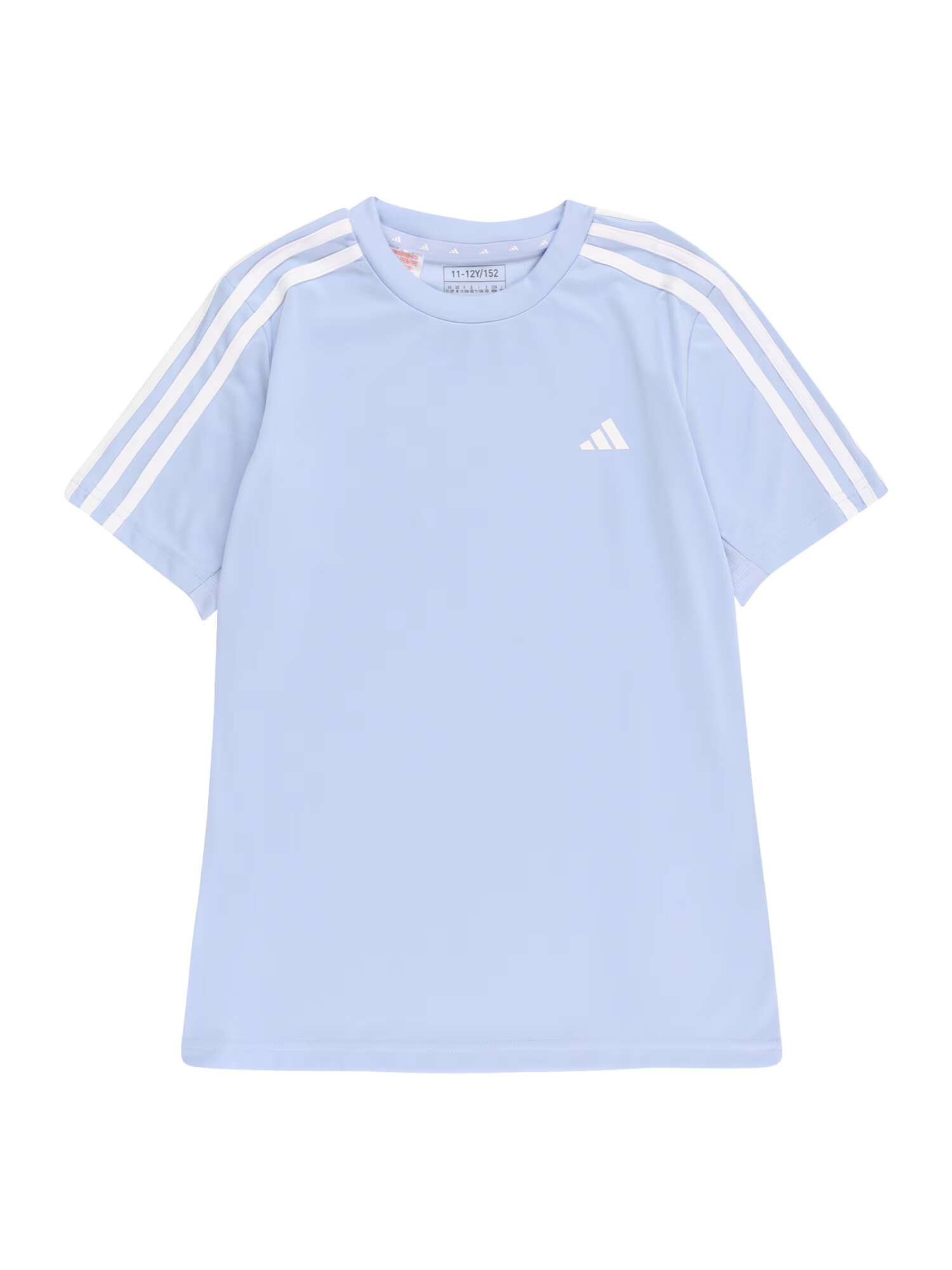 ADIDAS SPORTSWEAR Tricou funcțional 'Train Essentials Aeroready 3-Stripes -Fit' albastru fumuriu / alb - Pled.ro