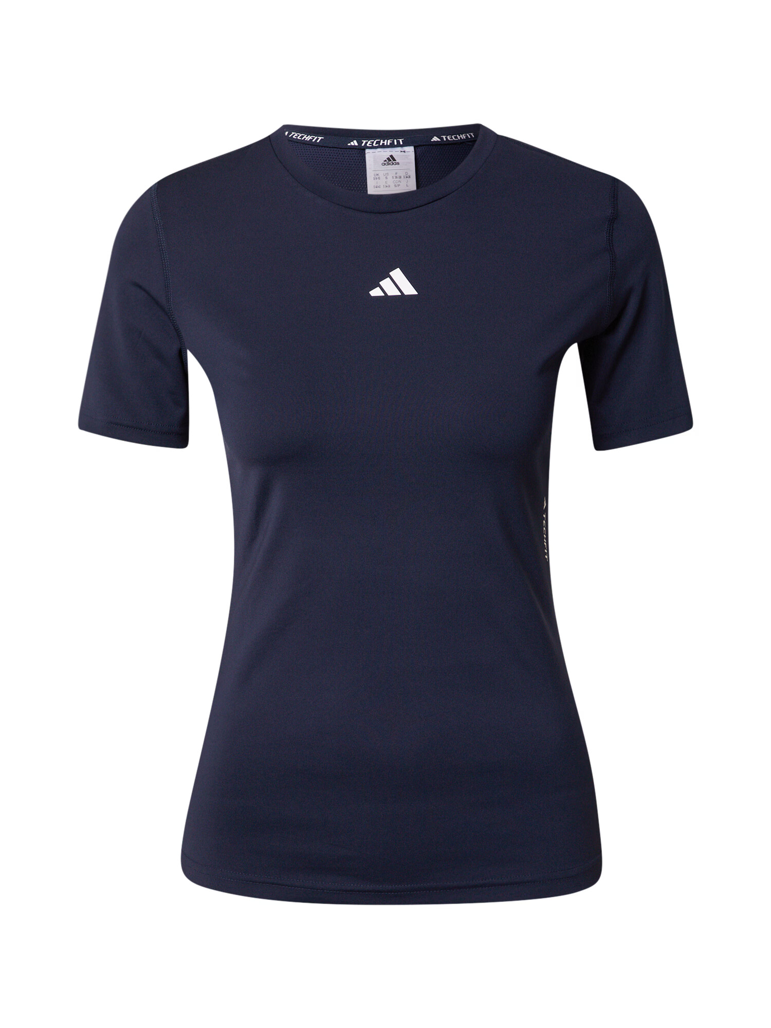 ADIDAS PERFORMANCE Tricou funcțional 'Techfit ' albastru închis / alb - Pled.ro