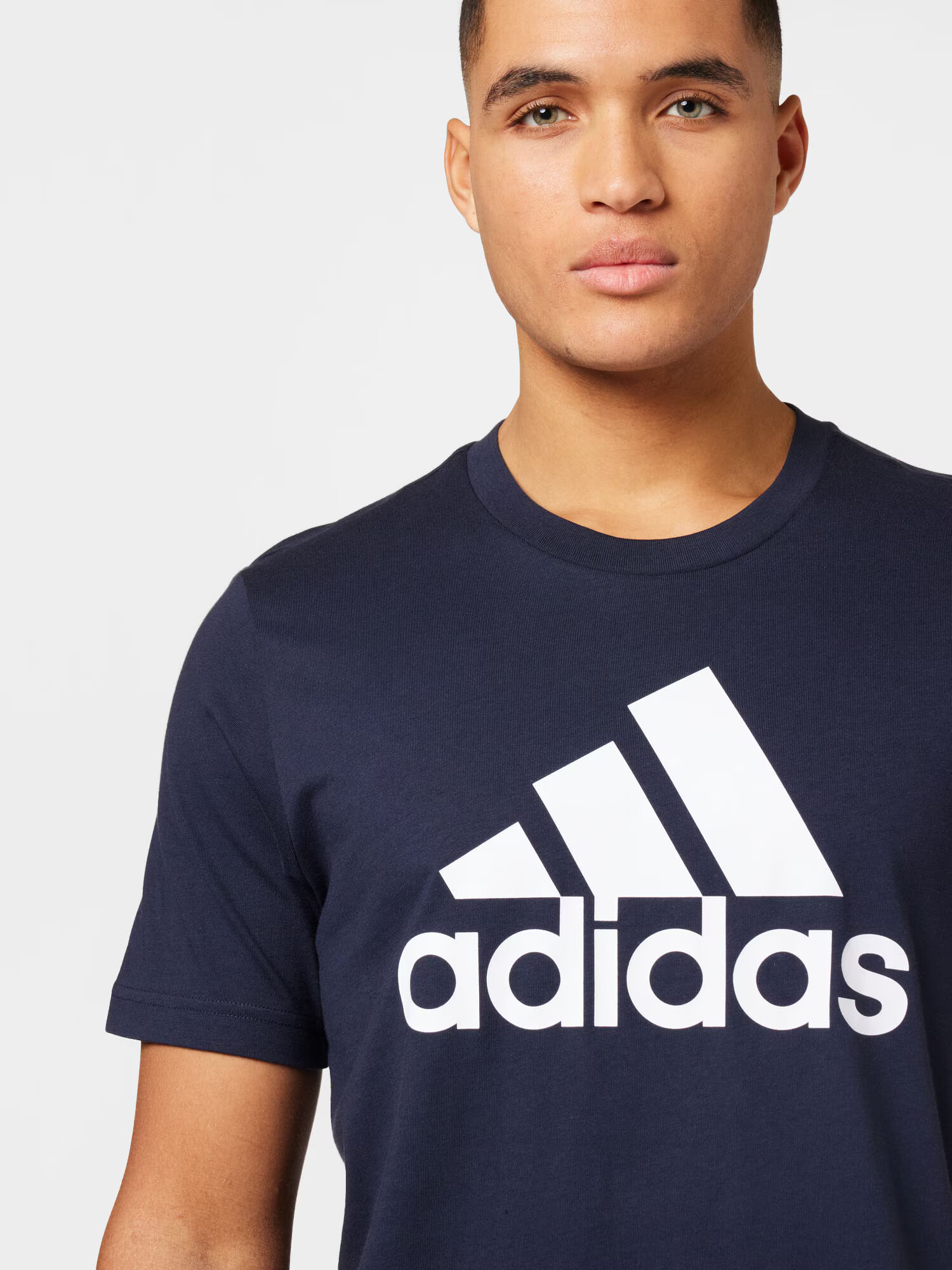 ADIDAS SPORTSWEAR Tricou funcțional 'Essentials' albastru închis / alb - Pled.ro