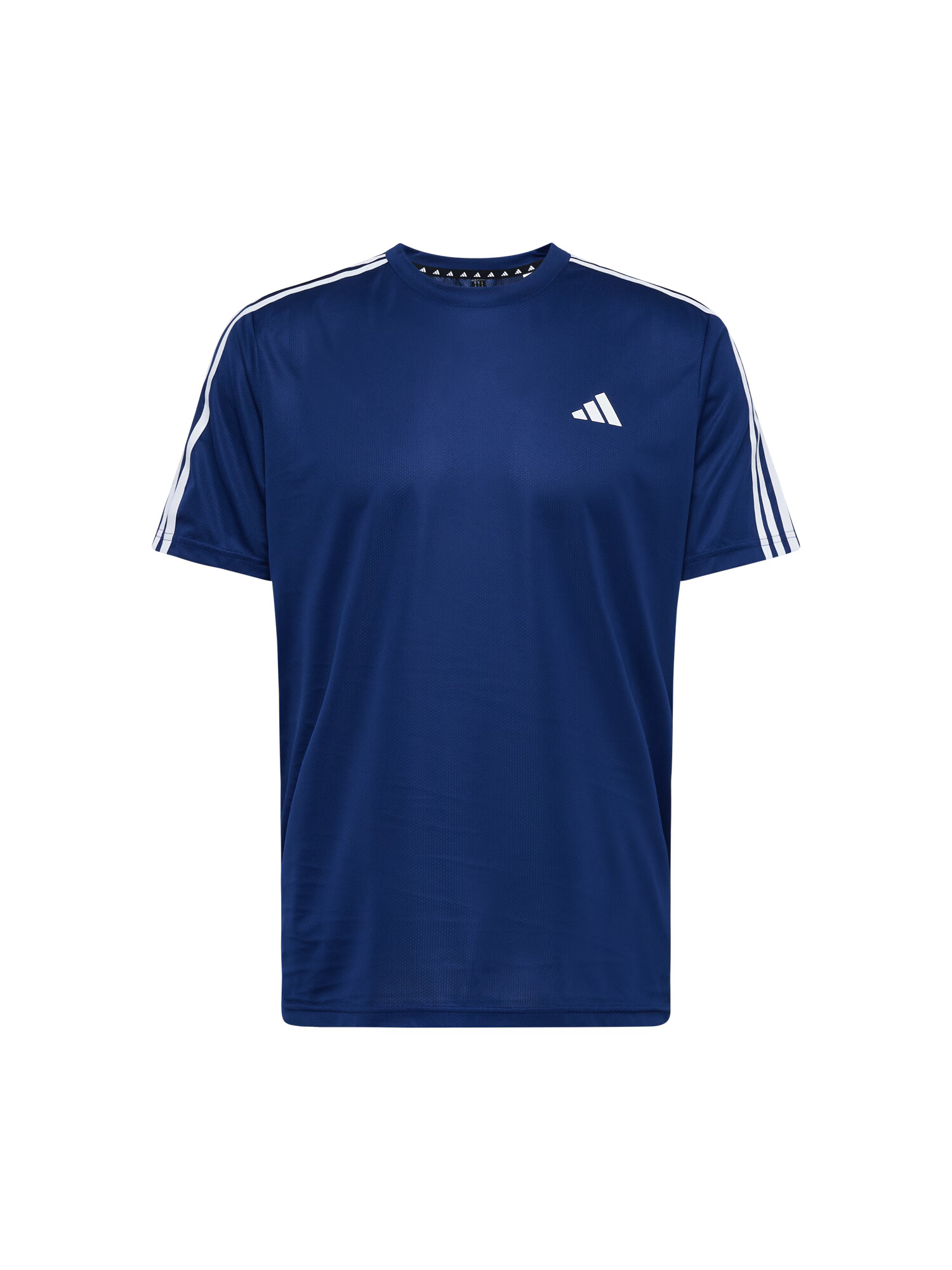 ADIDAS PERFORMANCE Tricou funcțional 'Train Essentials 3-Stripes ' albastru închis / alb - Pled.ro