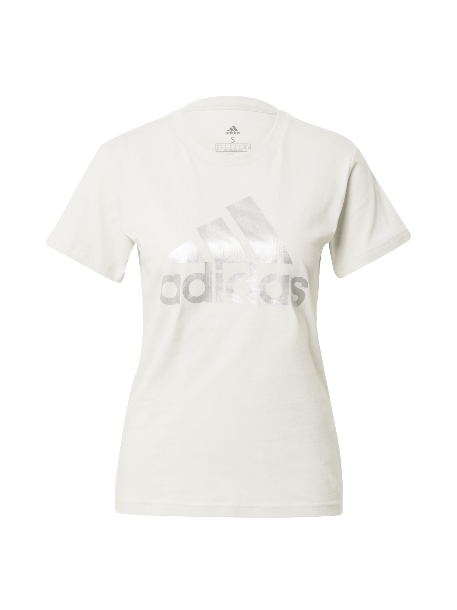 ADIDAS SPORTSWEAR Tricou funcțional 'Essentials' argintiu / alb murdar - Pled.ro