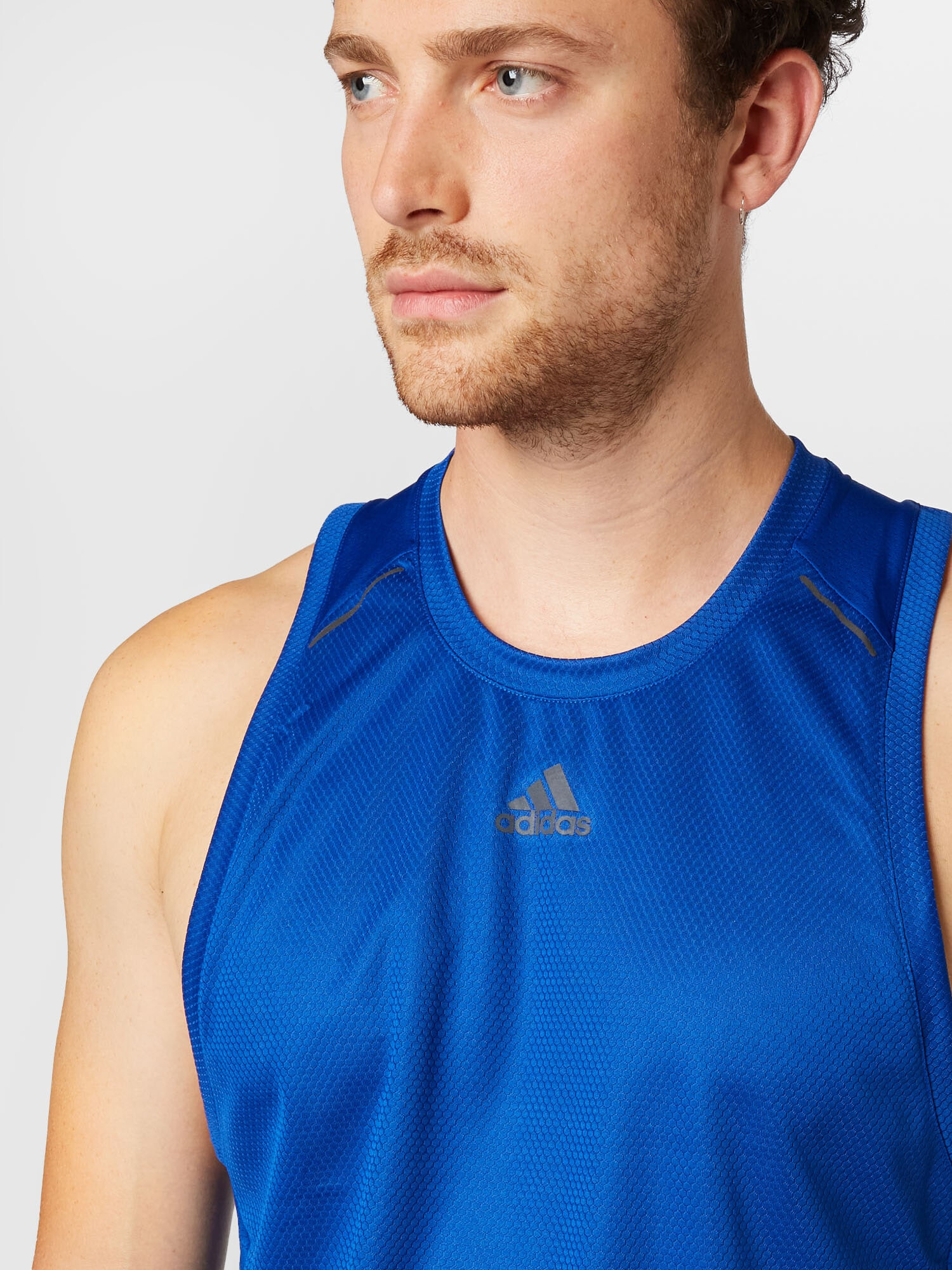 ADIDAS SPORTSWEAR Tricou funcțional 'Hiit Spin ' azuriu / gri închis - Pled.ro