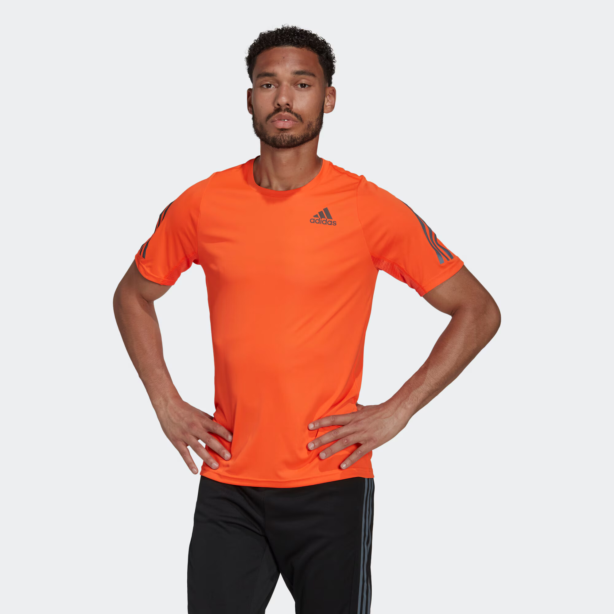 ADIDAS SPORTSWEAR Tricou funcțional bleumarin / portocaliu - Pled.ro