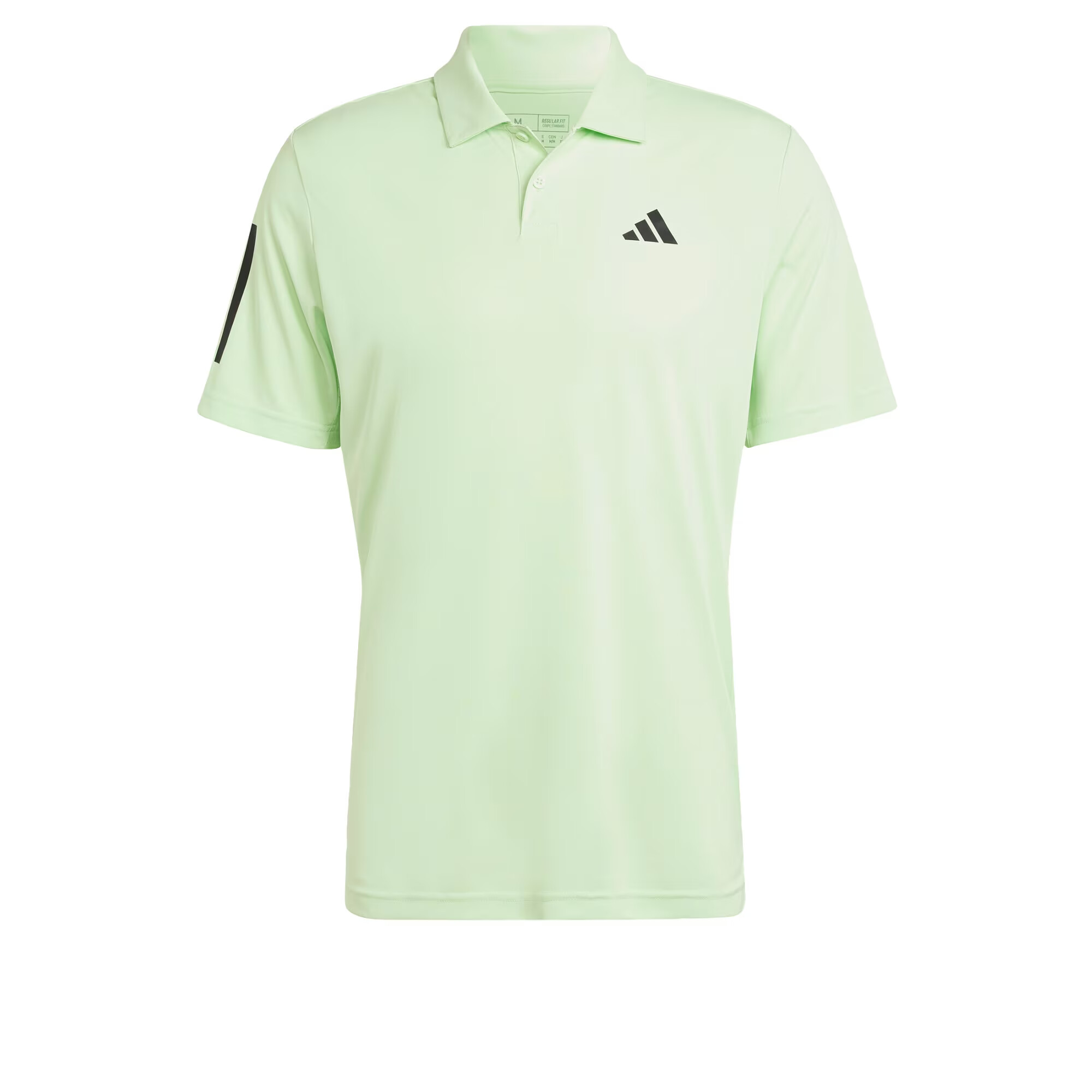 ADIDAS PERFORMANCE Tricou funcțional 'Club 3-Streifen' verde pastel / negru - Pled.ro