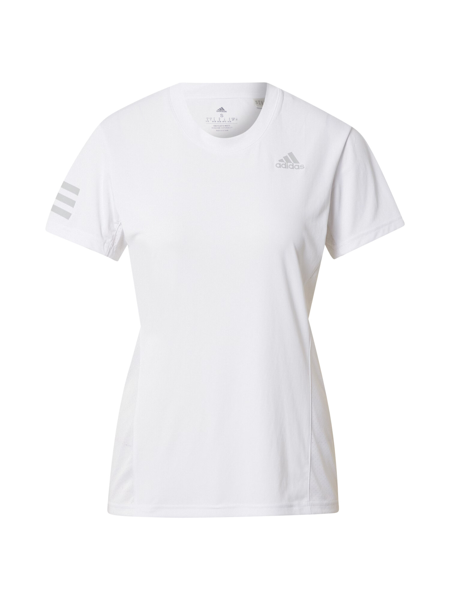 ADIDAS PERFORMANCE Tricou funcțional 'Club' argintiu / alb - Pled.ro