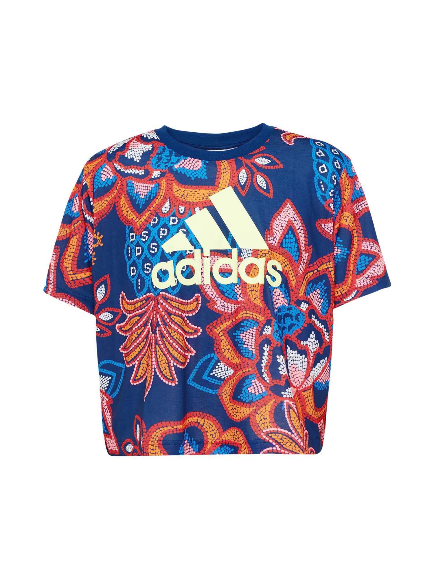 ADIDAS SPORTSWEAR Tricou funcțional 'Farm Rio Graphics ' albastru noapte / mai multe culori - Pled.ro