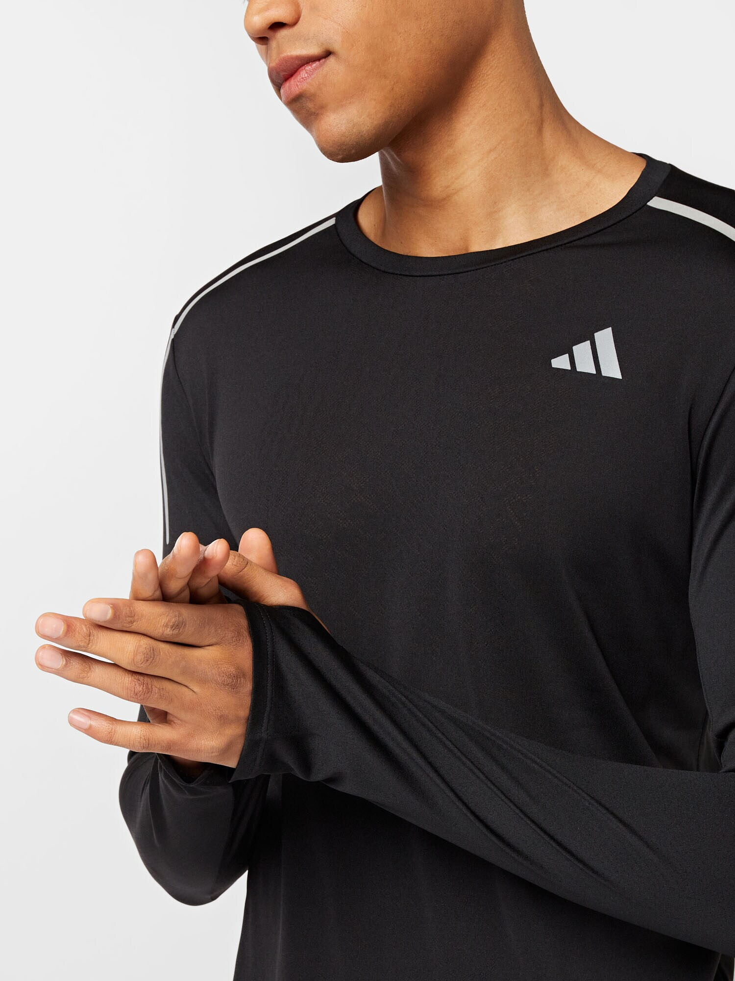 ADIDAS PERFORMANCE Tricou funcțional 'FAST' gri argintiu / negru - Pled.ro