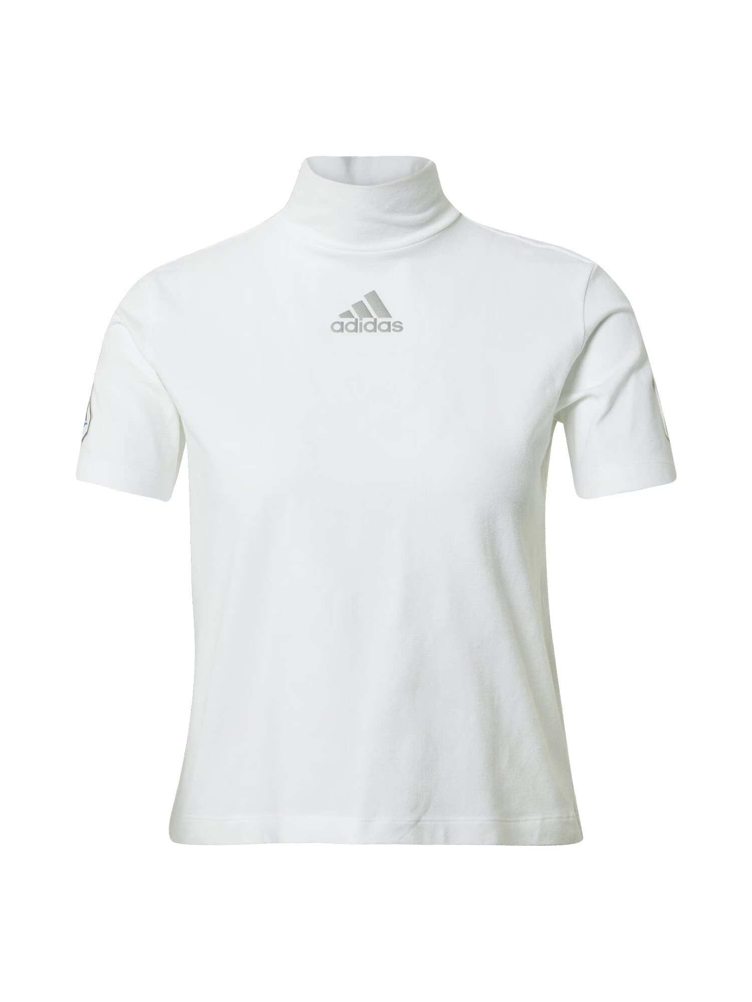 ADIDAS SPORTSWEAR Tricou funcțional gri / alb - Pled.ro