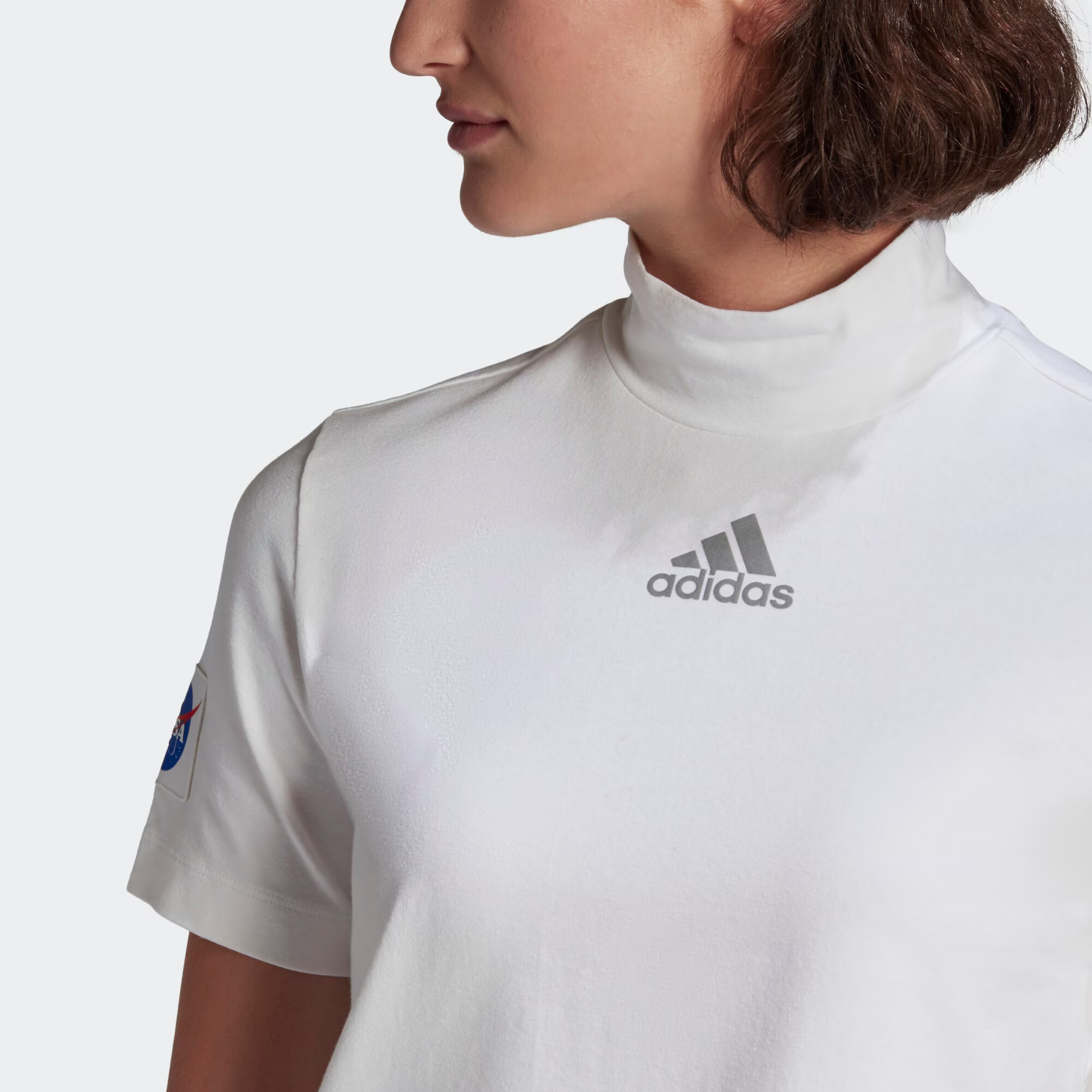 ADIDAS SPORTSWEAR Tricou funcțional gri / alb - Pled.ro