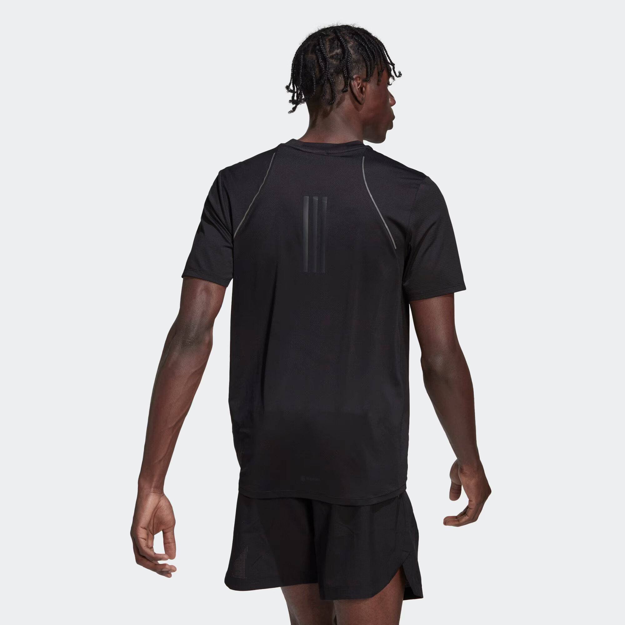 ADIDAS SPORTSWEAR Tricou funcțional gri metalic / negru - Pled.ro