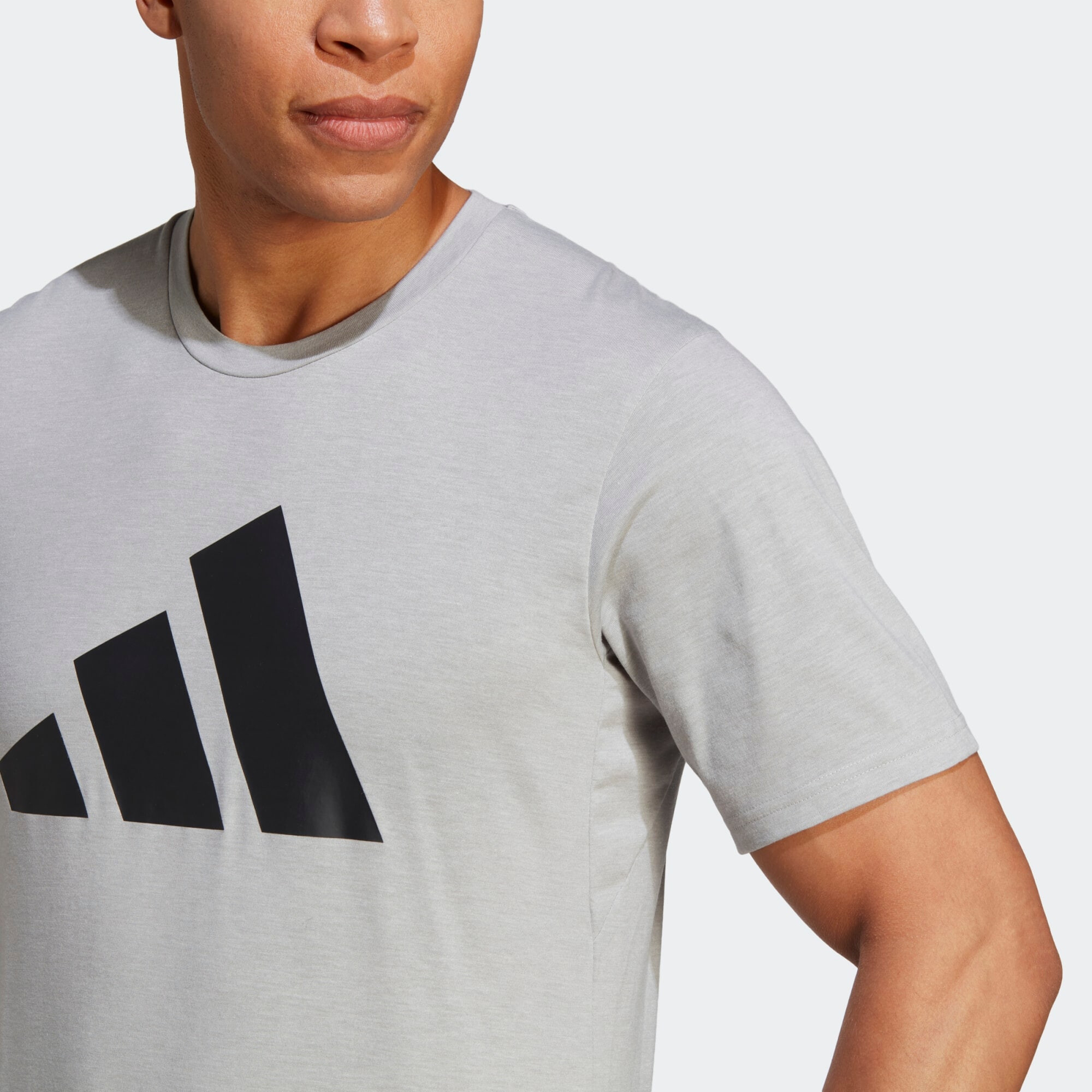 ADIDAS PERFORMANCE Tricou funcțional 'Train Essentials Feelready' gri / negru - Pled.ro