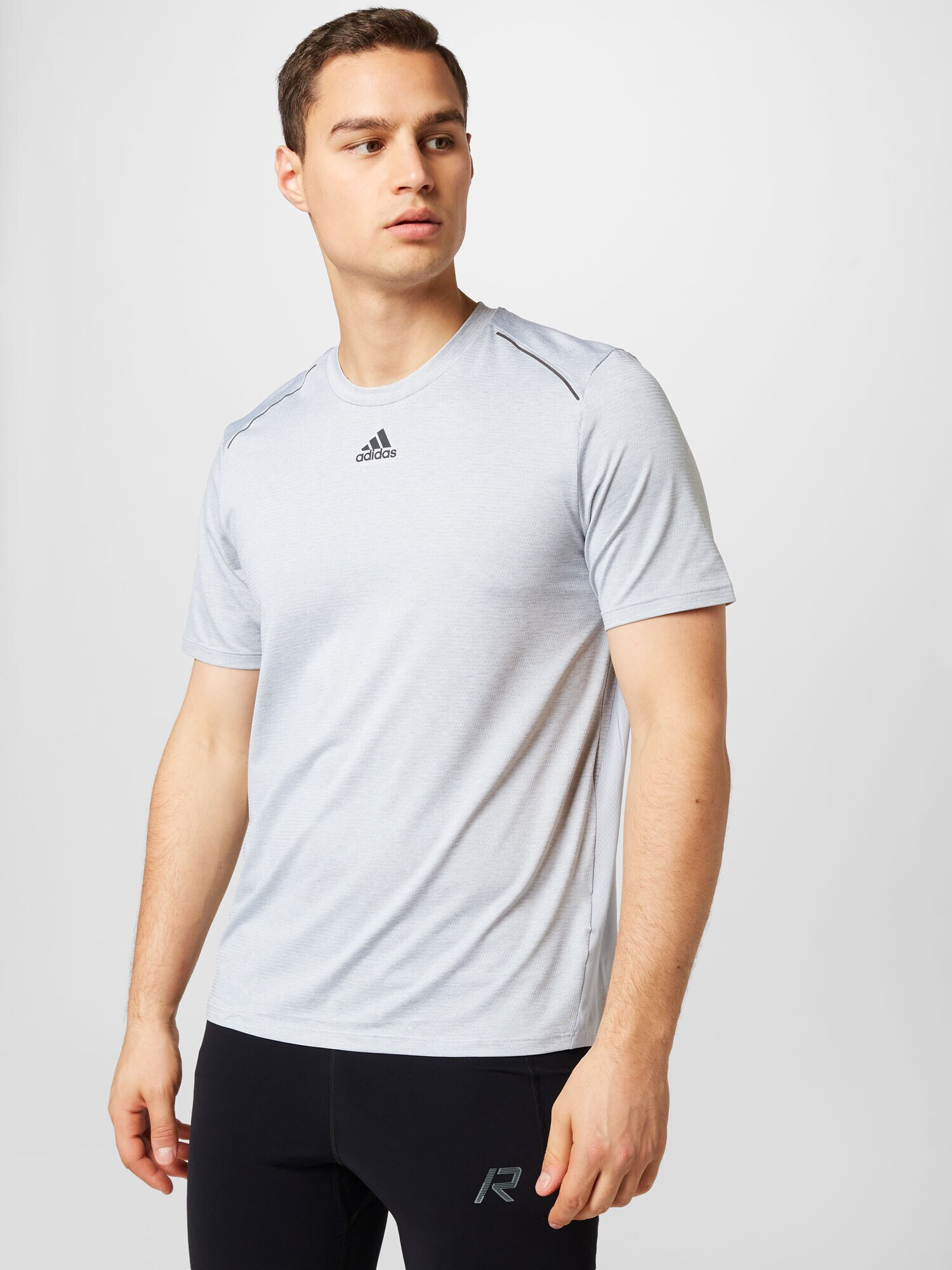 ADIDAS SPORTSWEAR Tricou funcțional 'Hiit ' gri / negru - Pled.ro