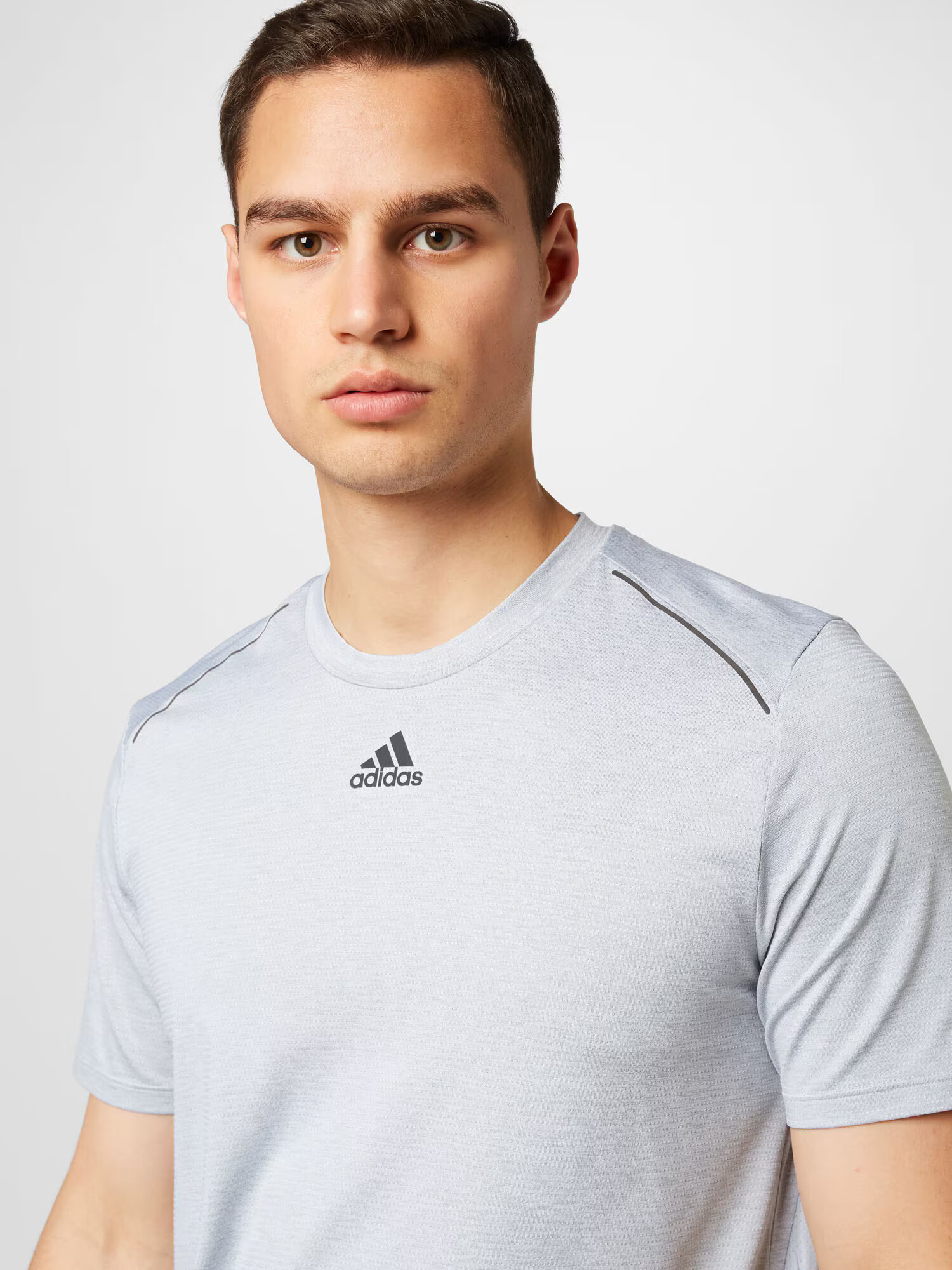 ADIDAS SPORTSWEAR Tricou funcțional 'Hiit ' gri / negru - Pled.ro