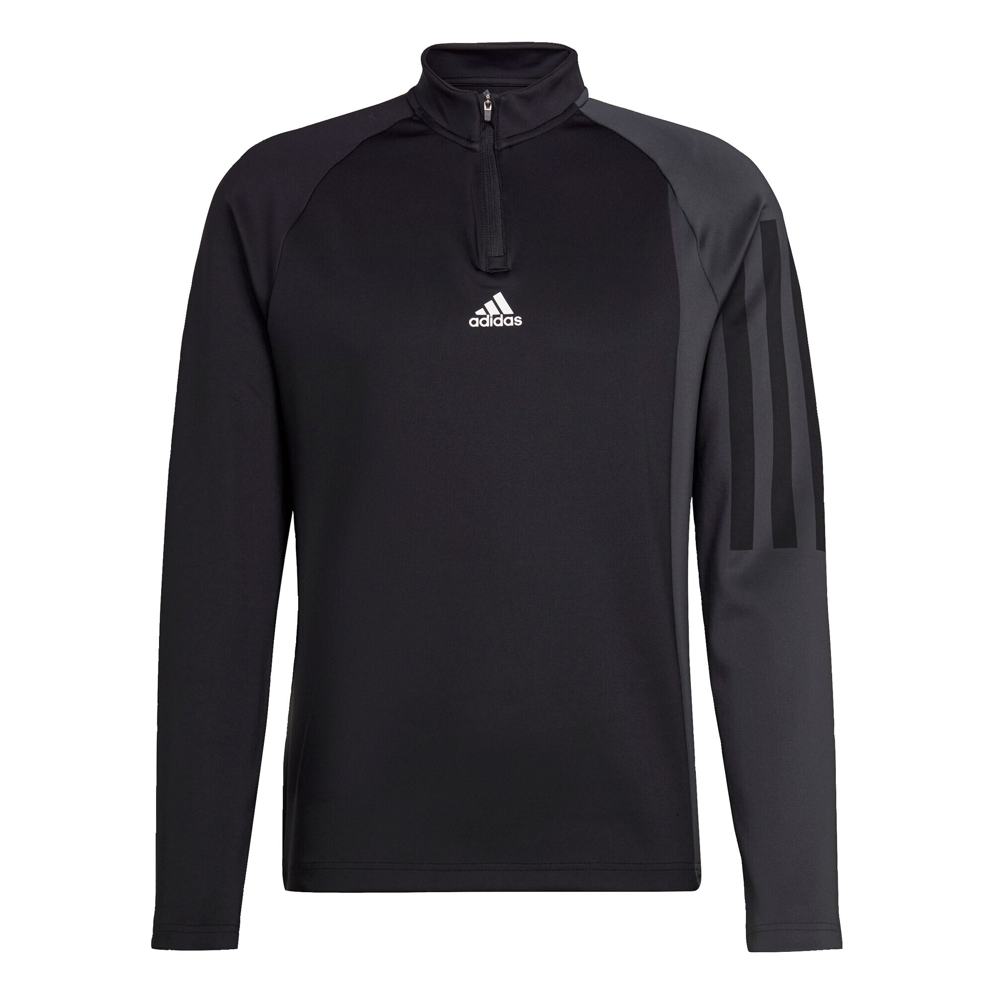 ADIDAS SPORTSWEAR Tricou funcțional 'Colourblock' gri / negru / alb - Pled.ro