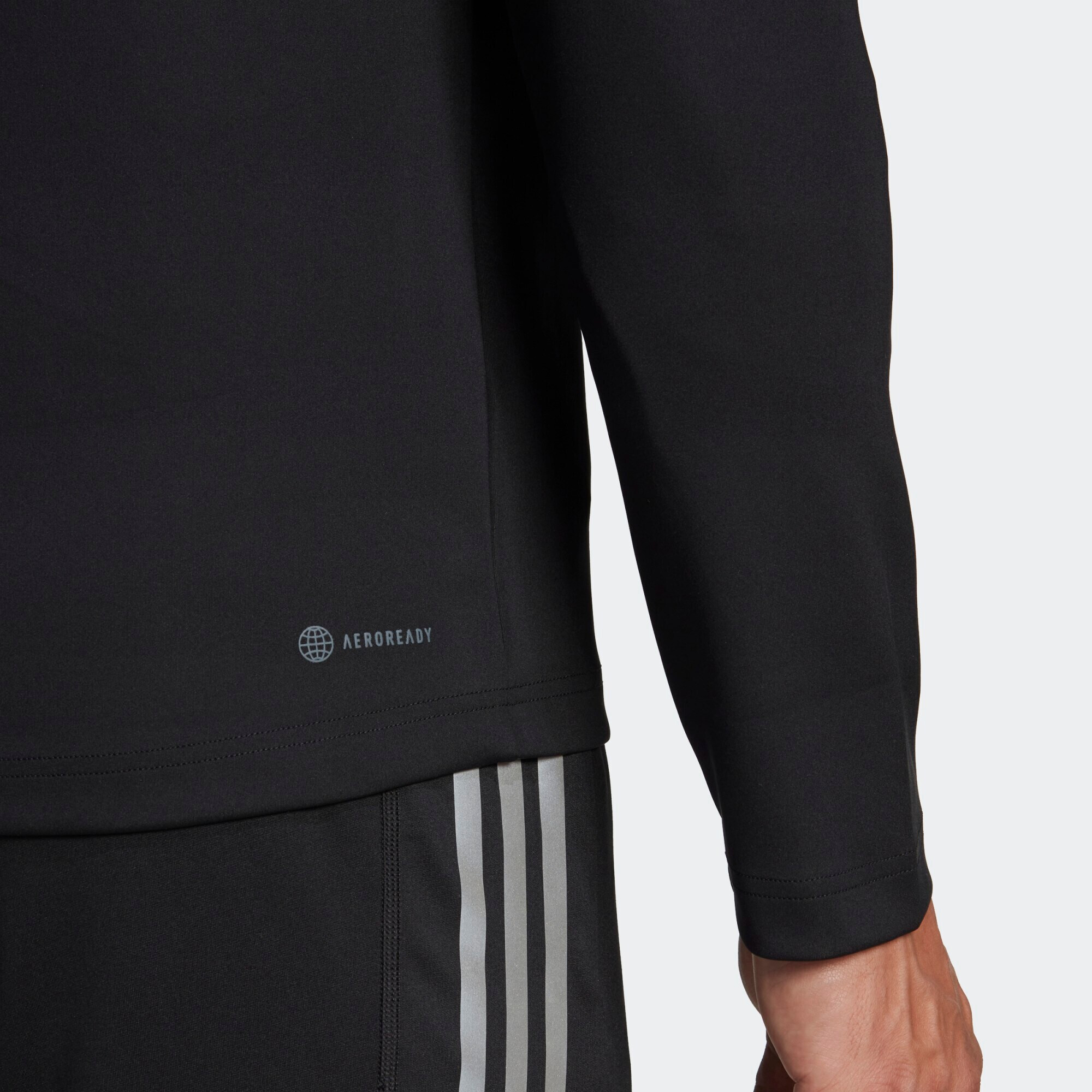 ADIDAS SPORTSWEAR Tricou funcțional 'Colourblock' gri / negru / alb - Pled.ro