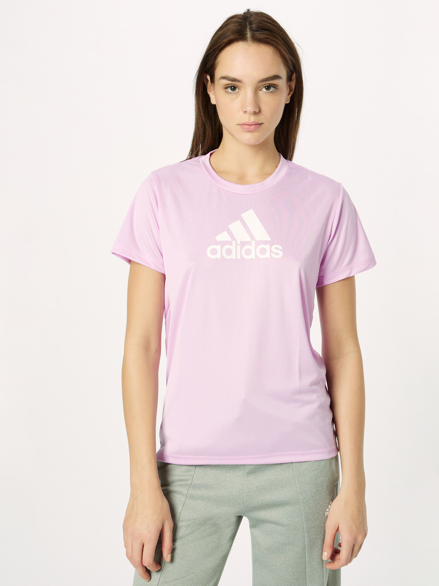 ADIDAS SPORTSWEAR Tricou funcțional mov liliachiu / alb - Pled.ro