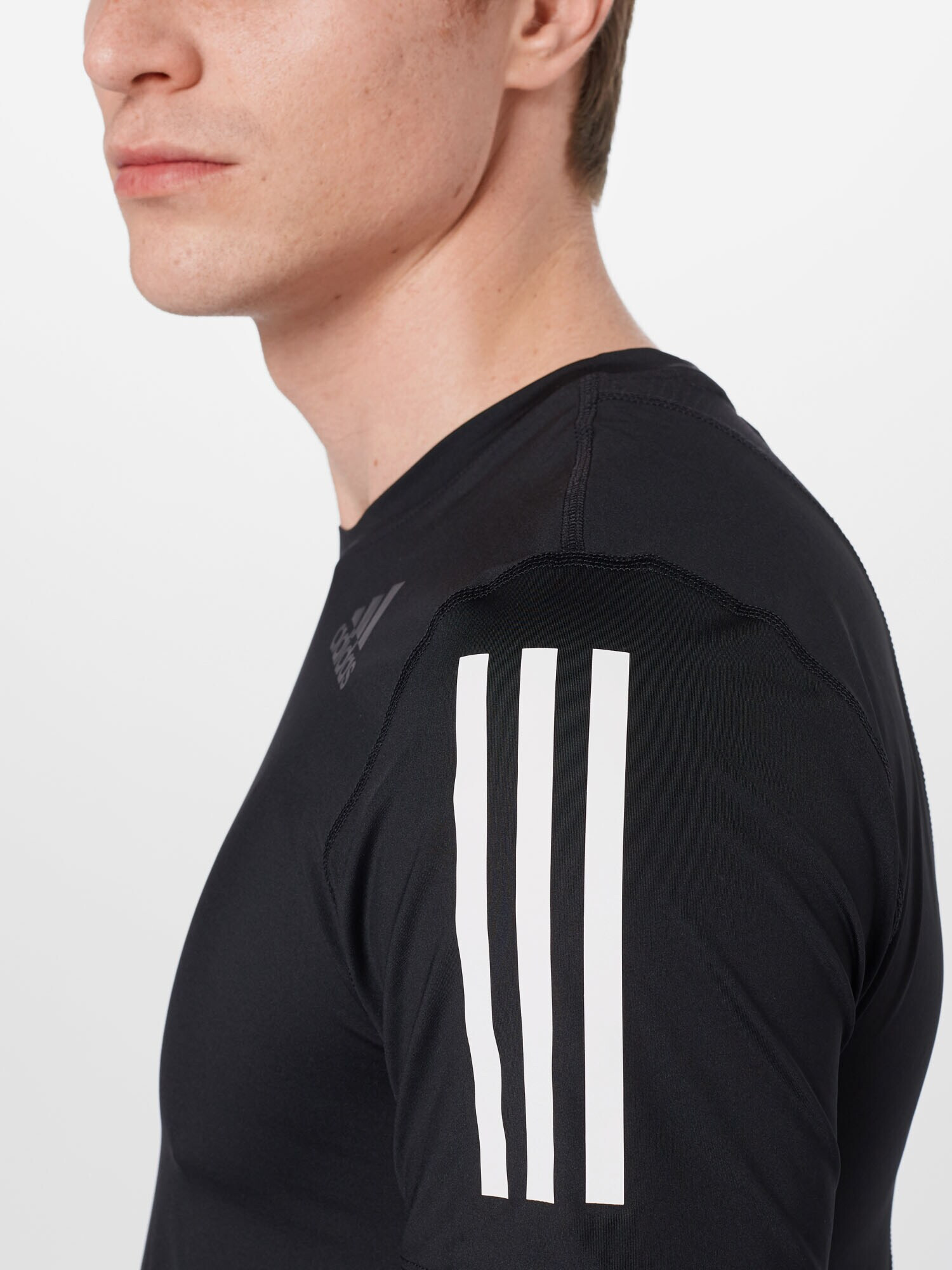 ADIDAS SPORTSWEAR Tricou funcțional negru / alb - Pled.ro