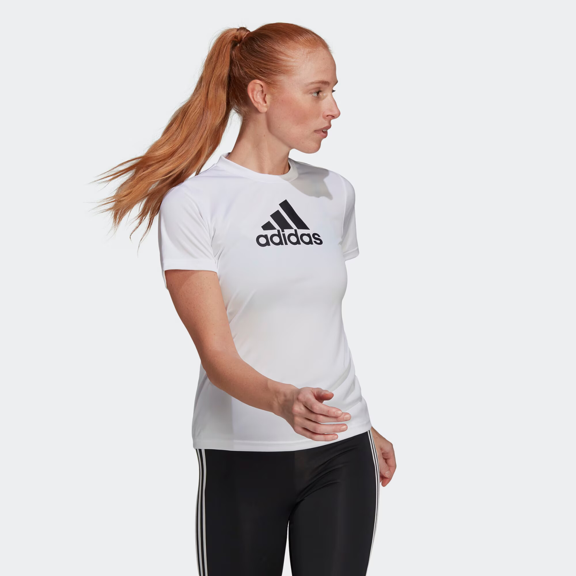 ADIDAS SPORTSWEAR Tricou funcțional 'N3Xt L3V3L Prime Game' negru / alb - Pled.ro