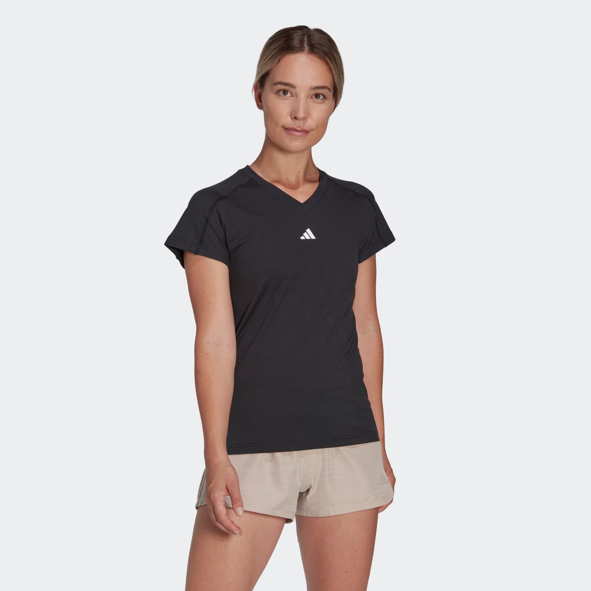 ADIDAS SPORTSWEAR Tricou funcțional negru / alb - Pled.ro