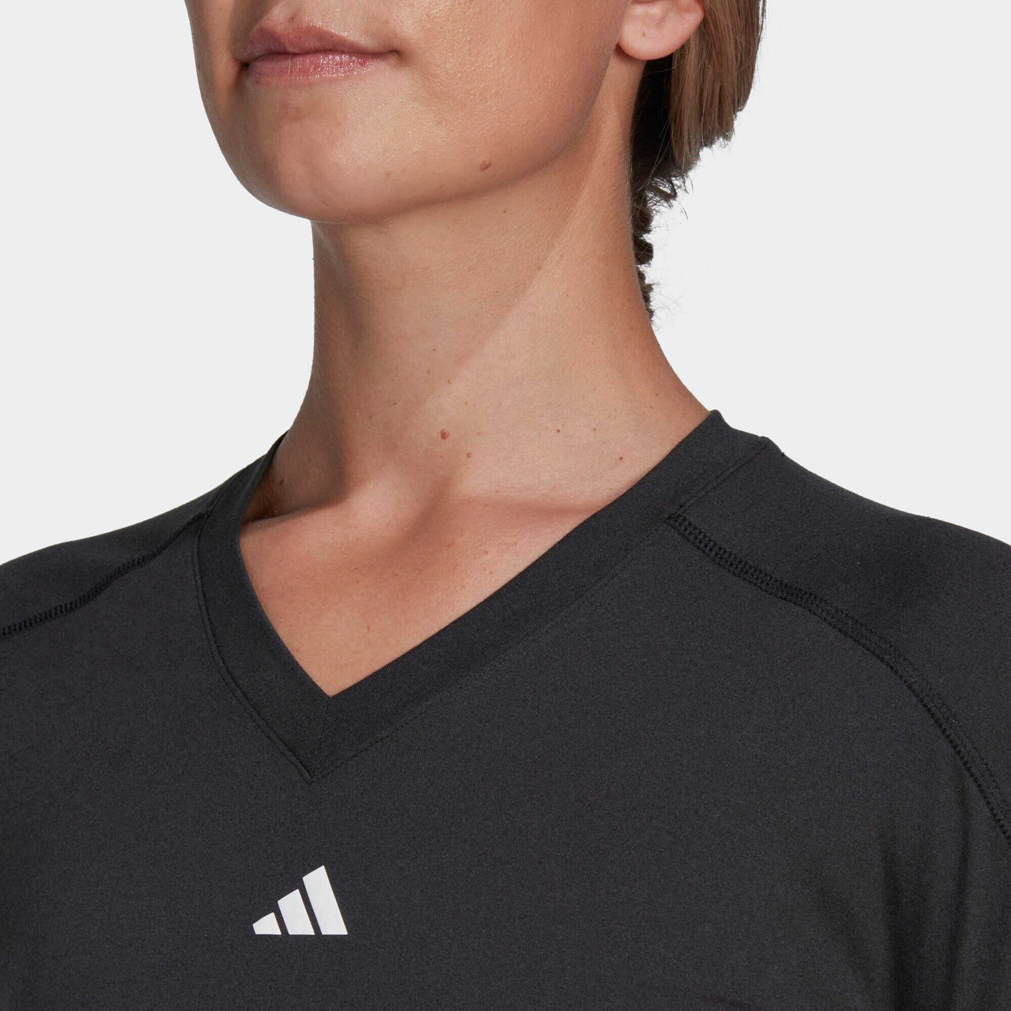 ADIDAS SPORTSWEAR Tricou funcțional negru / alb - Pled.ro