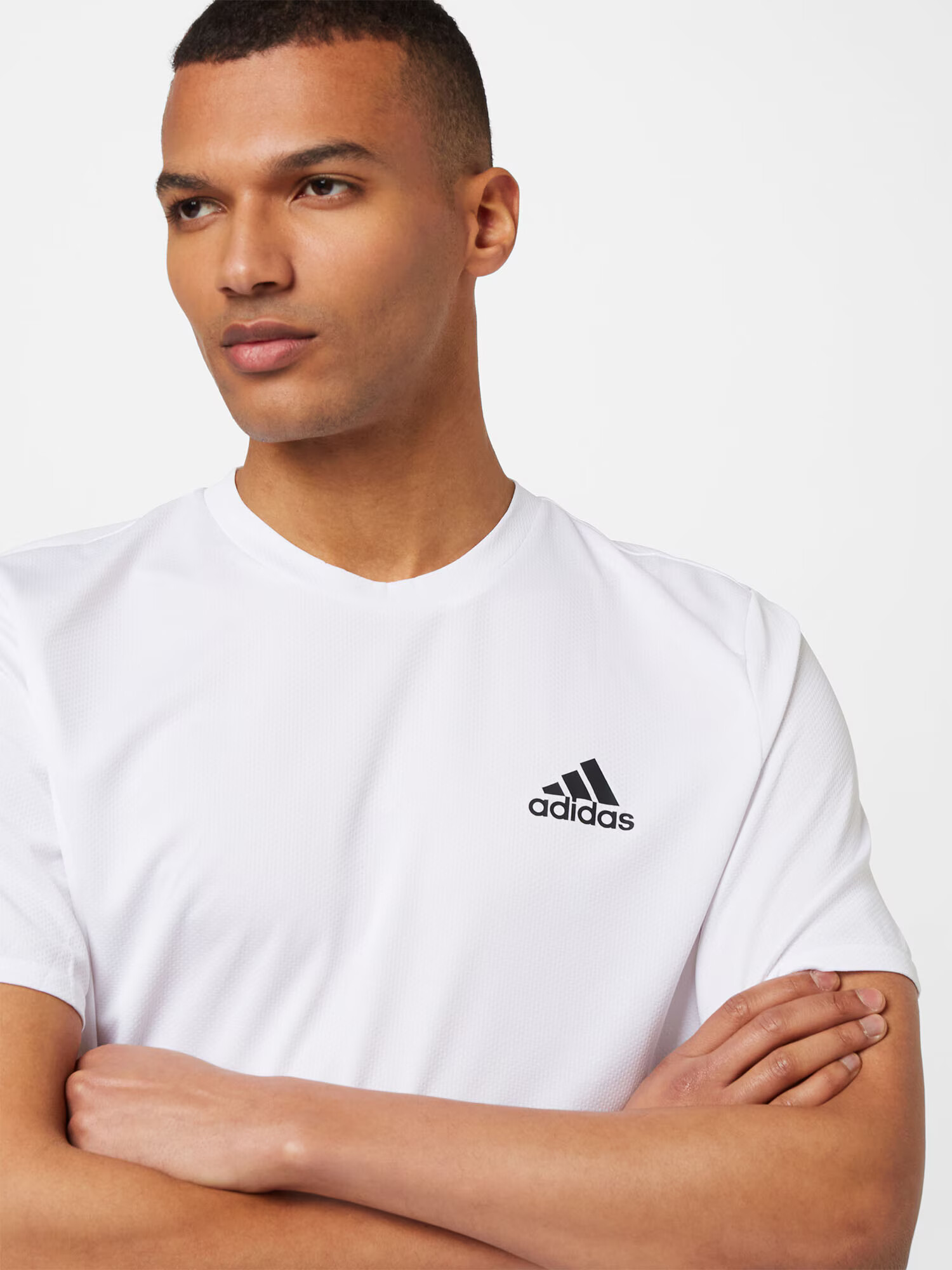 ADIDAS SPORTSWEAR Tricou funcțional negru / alb - Pled.ro