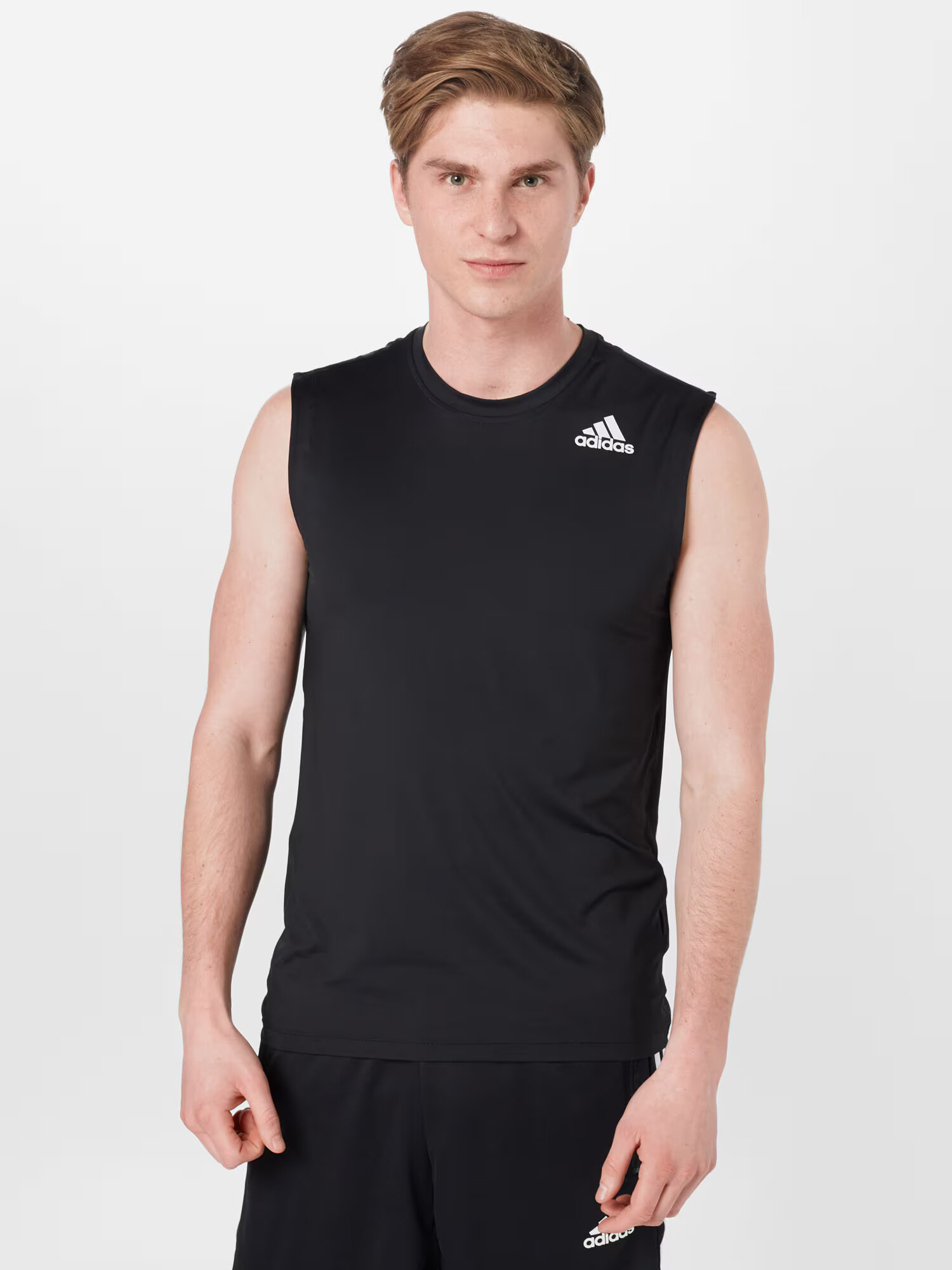 ADIDAS SPORTSWEAR Tricou funcțional negru / alb - Pled.ro