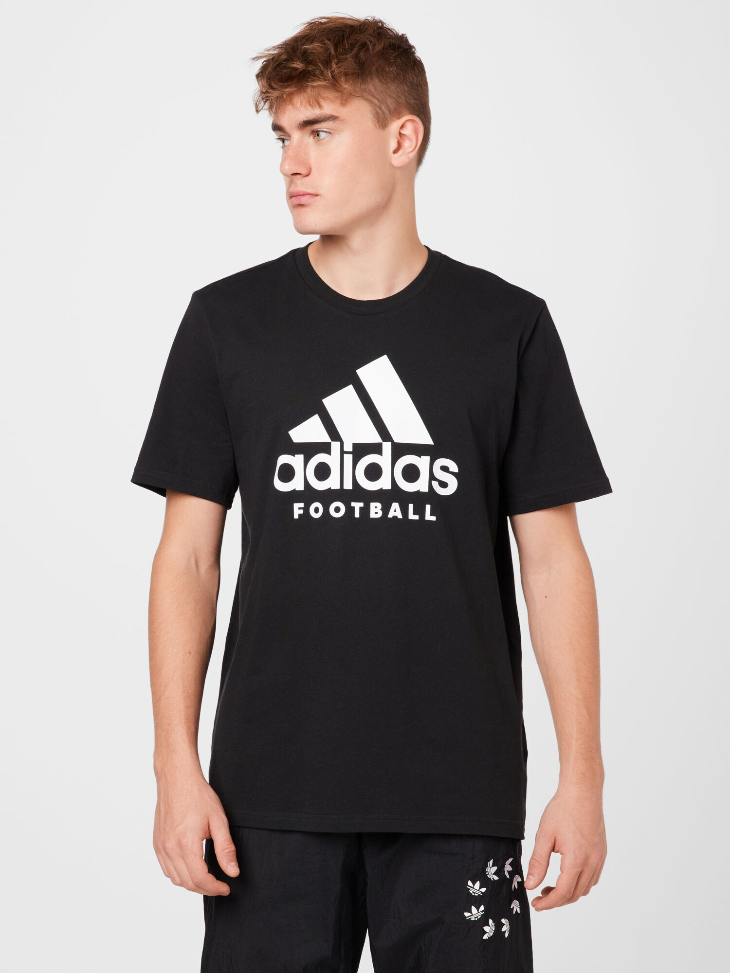 ADIDAS SPORTSWEAR Tricou funcțional negru / alb - Pled.ro