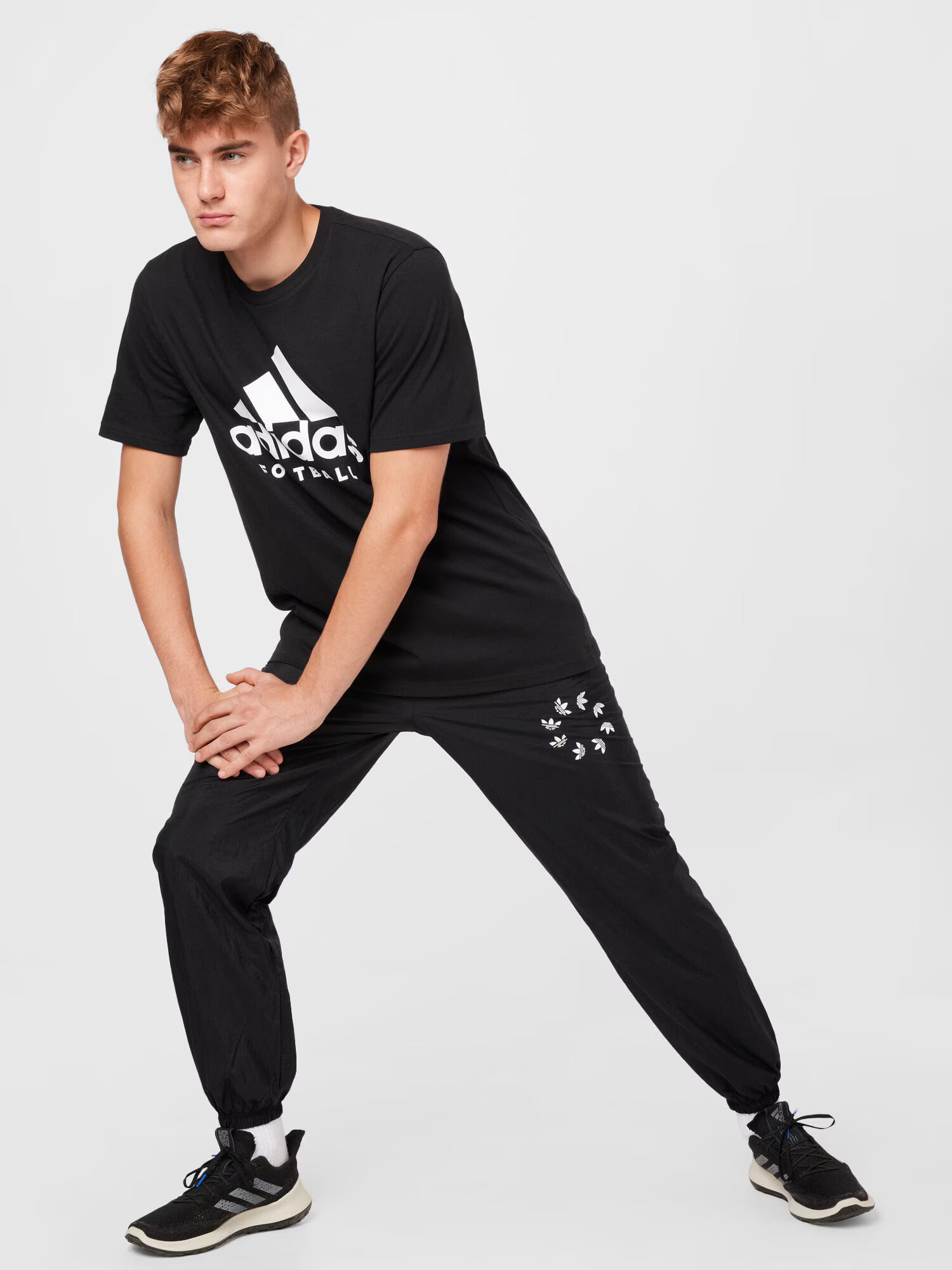 ADIDAS SPORTSWEAR Tricou funcțional negru / alb - Pled.ro