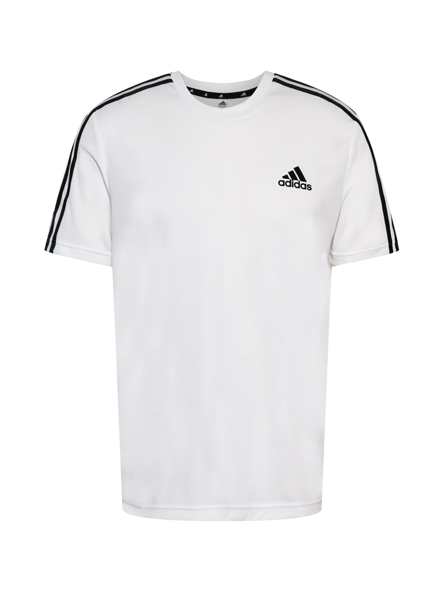 ADIDAS SPORTSWEAR Tricou funcțional 'Aeroready Designed To Move 3-Stripes' negru / alb - Pled.ro