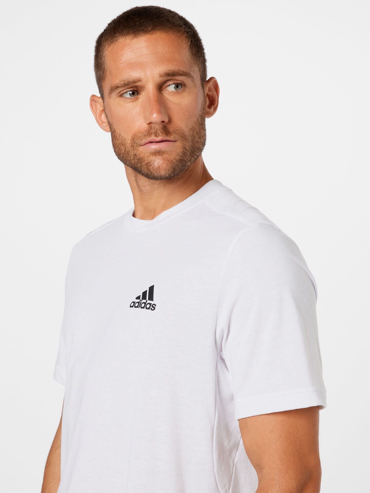 ADIDAS SPORTSWEAR Tricou funcțional 'Aeroready Designed To Move Feelready' negru / alb - Pled.ro