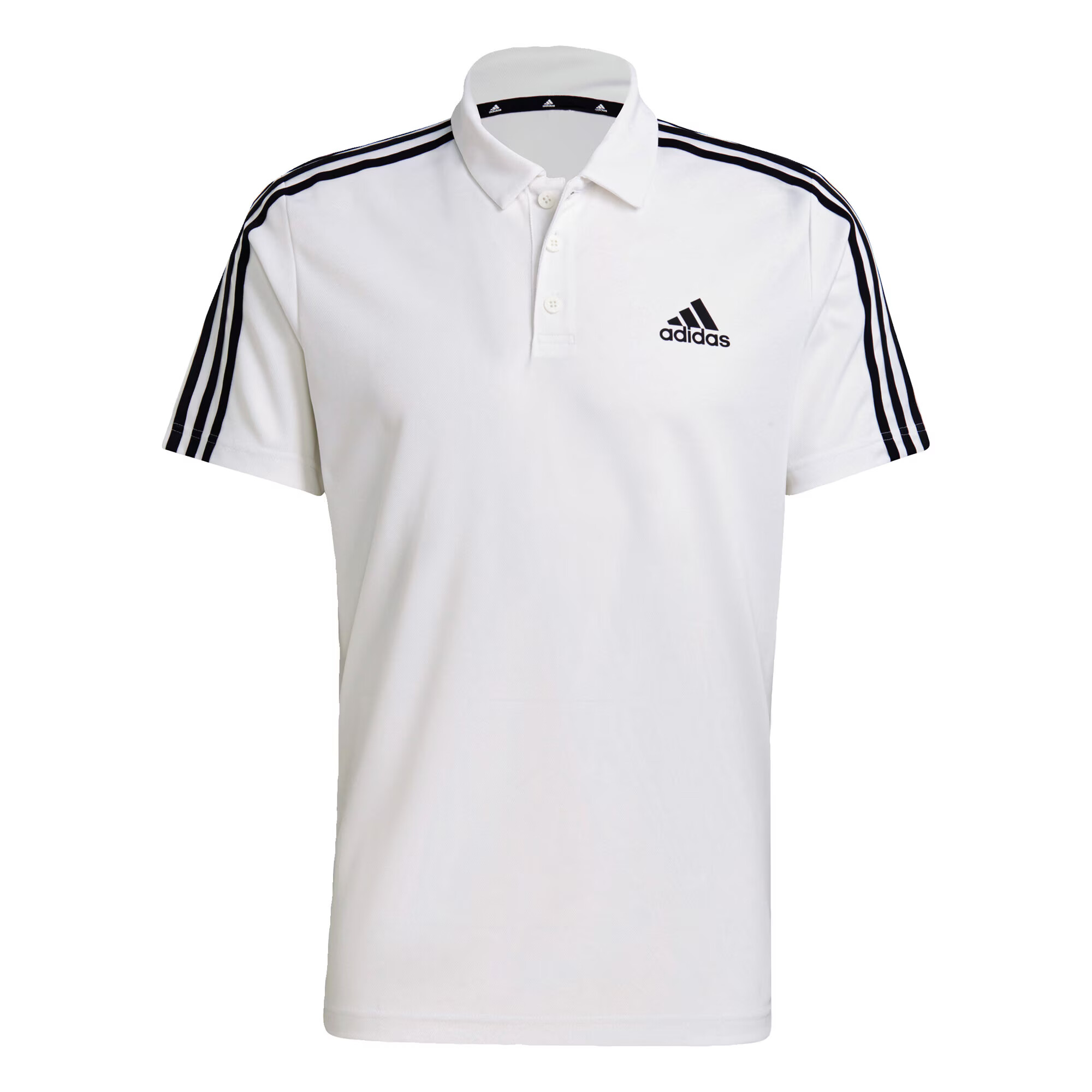 ADIDAS SPORTSWEAR Tricou funcțional 'Primeblue Designed To Move 3-Stripes' negru / alb - Pled.ro