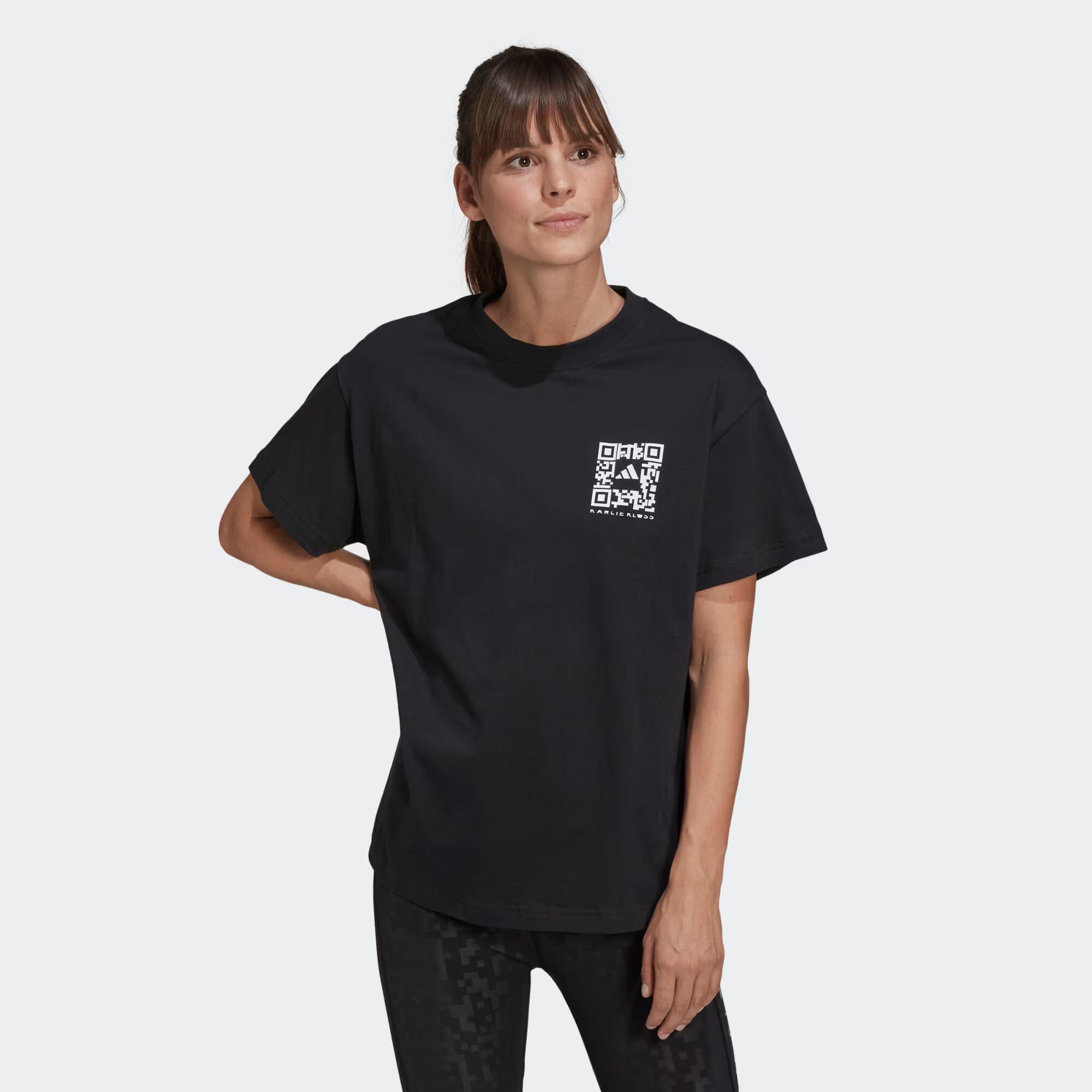 ADIDAS SPORTSWEAR Tricou funcțional negru / alb - Pled.ro