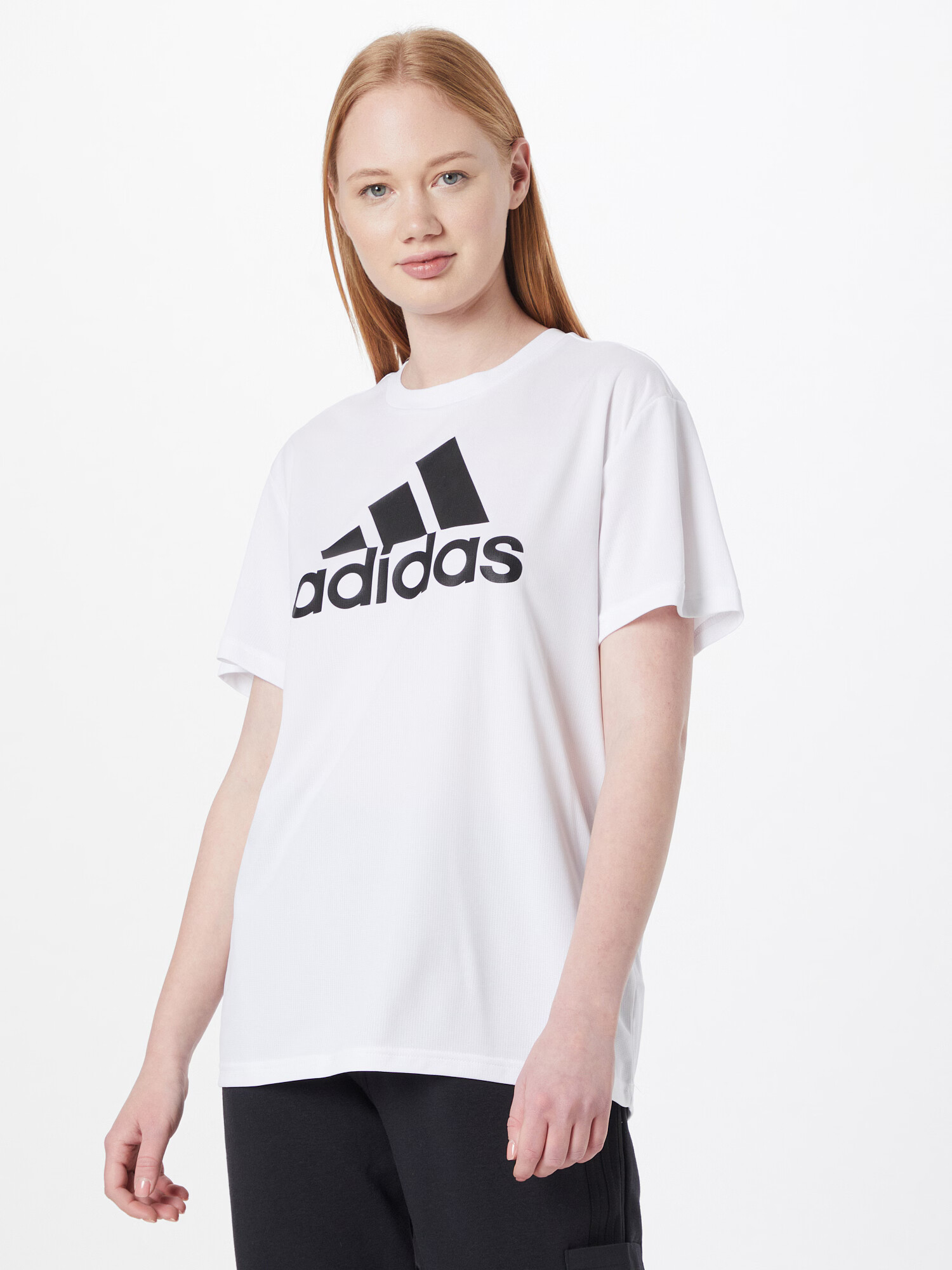 ADIDAS SPORTSWEAR Tricou funcțional 'Truestrength ' negru / alb - Pled.ro