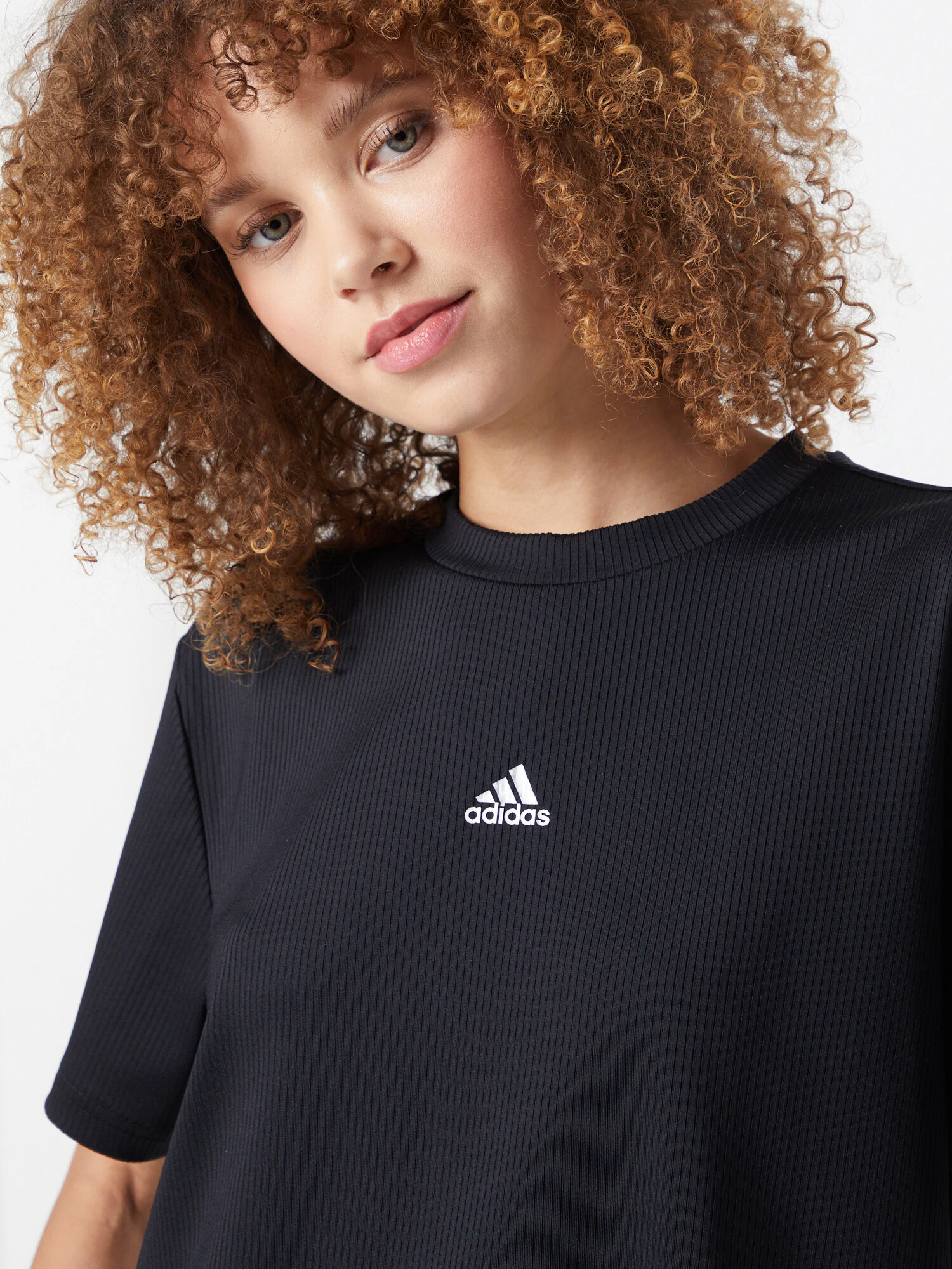 ADIDAS SPORTSWEAR Tricou funcțional negru / alb - Pled.ro