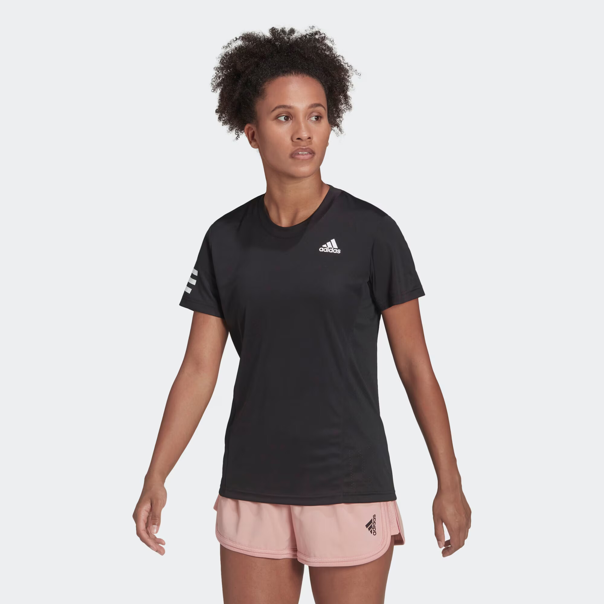 ADIDAS PERFORMANCE Tricou funcțional negru / alb - Pled.ro