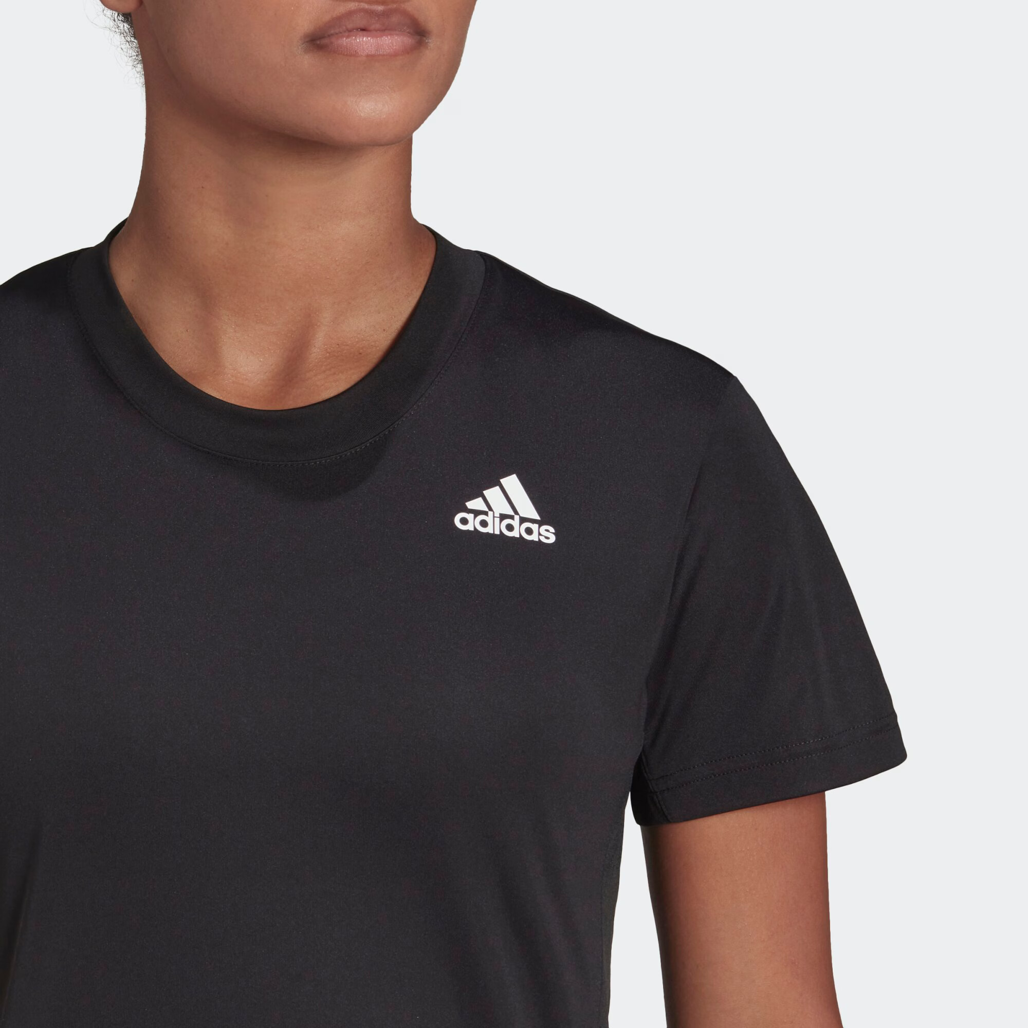 ADIDAS PERFORMANCE Tricou funcțional negru / alb - Pled.ro