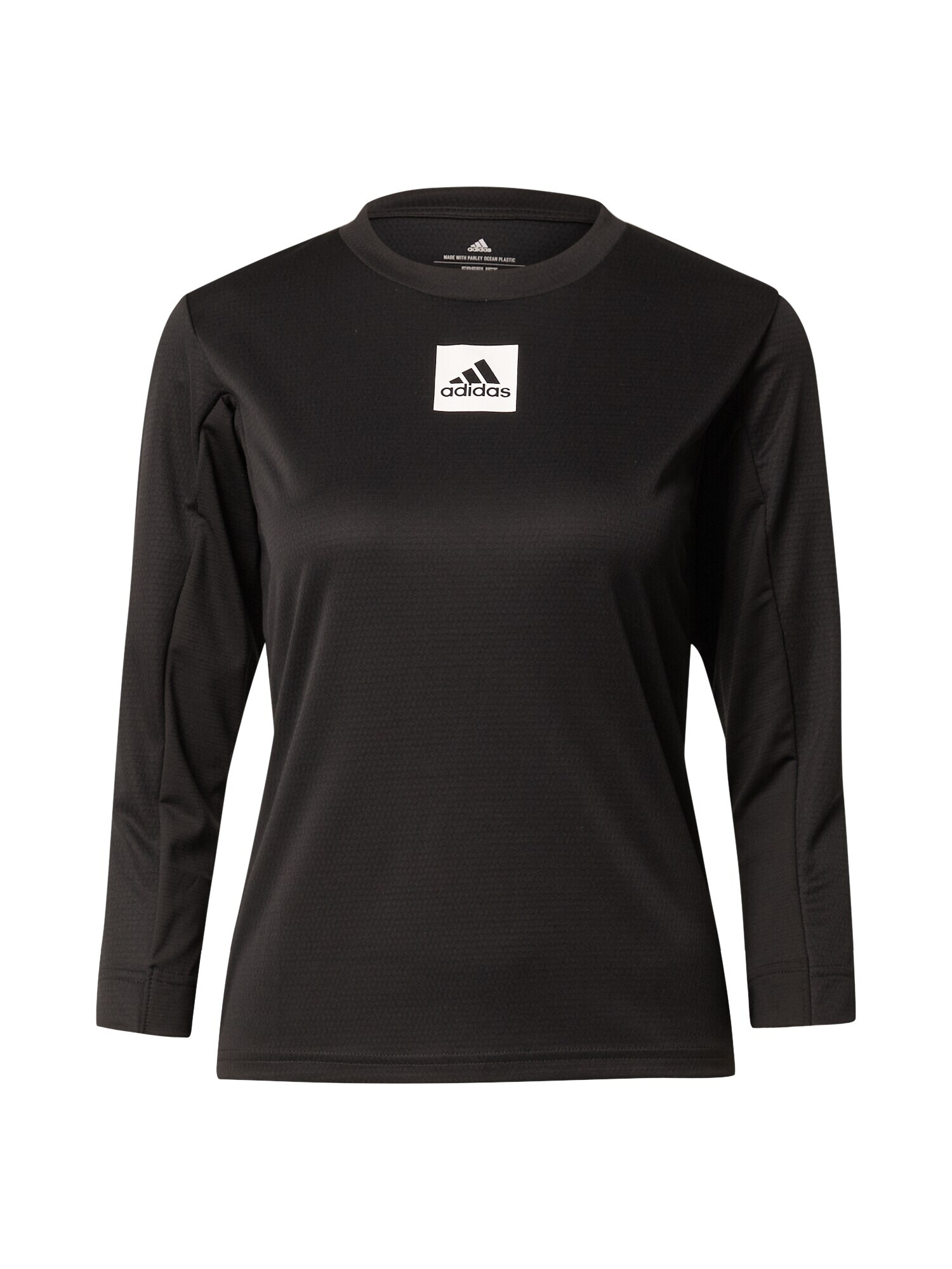 ADIDAS PERFORMANCE Tricou funcțional negru / alb - Pled.ro