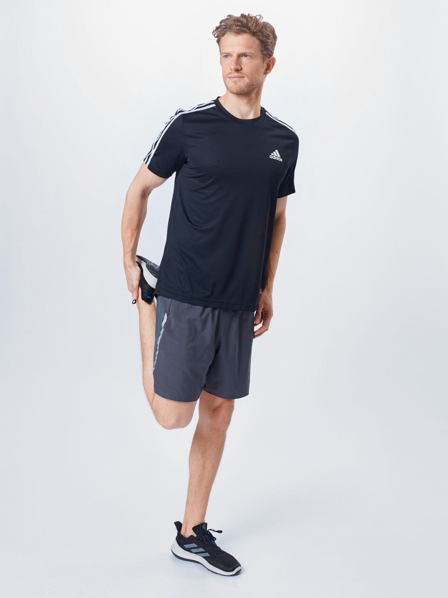 ADIDAS SPORTSWEAR Tricou funcțional negru / alb - Pled.ro